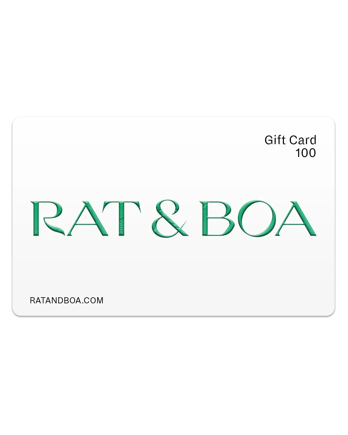 100 Gift Card