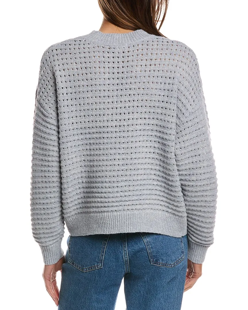 525 America Mesh Stitch Sweater