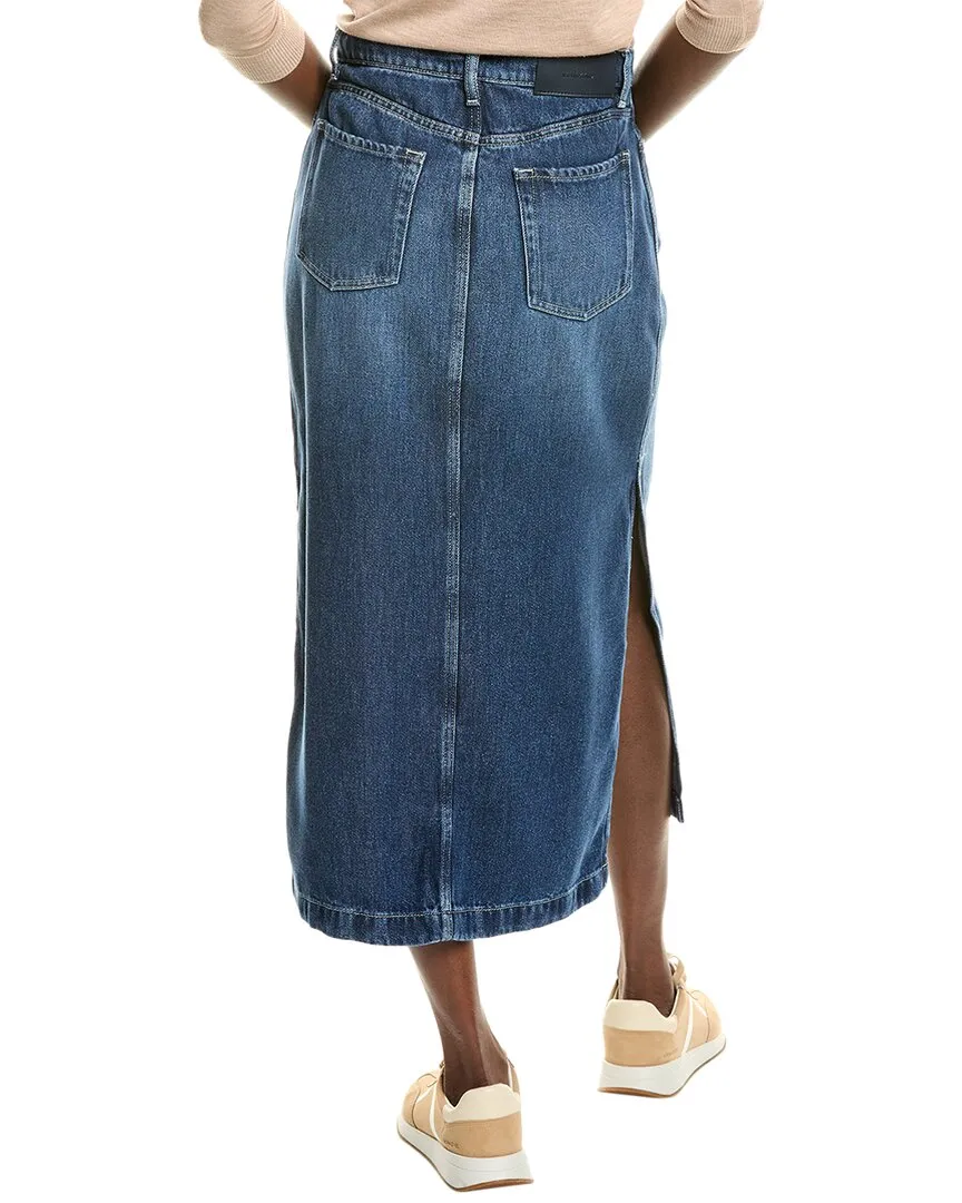 7 For All Mankind Midi Skirt