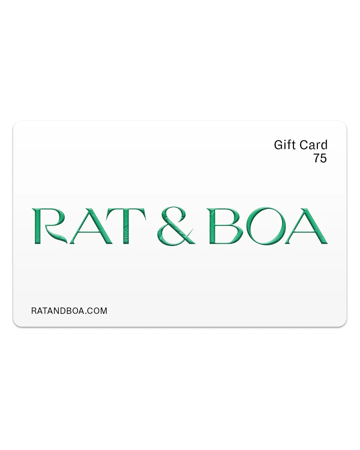 75 Gift Card