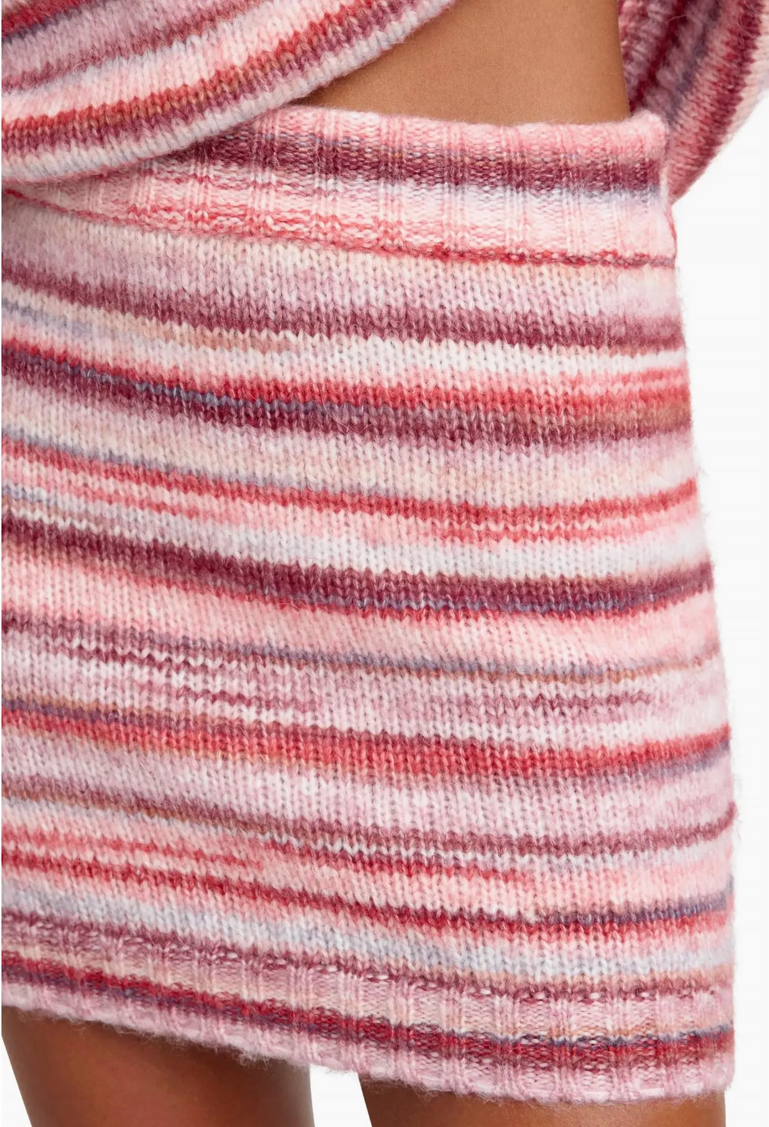 Acadia Wool-Blend Sweater Skirt In Multi