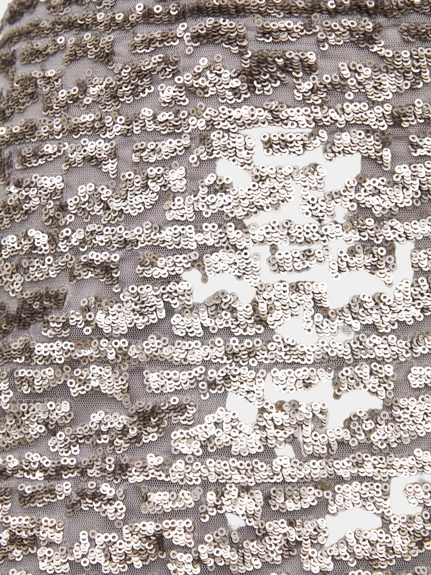 Adalynn Sequin Skirt In Grey