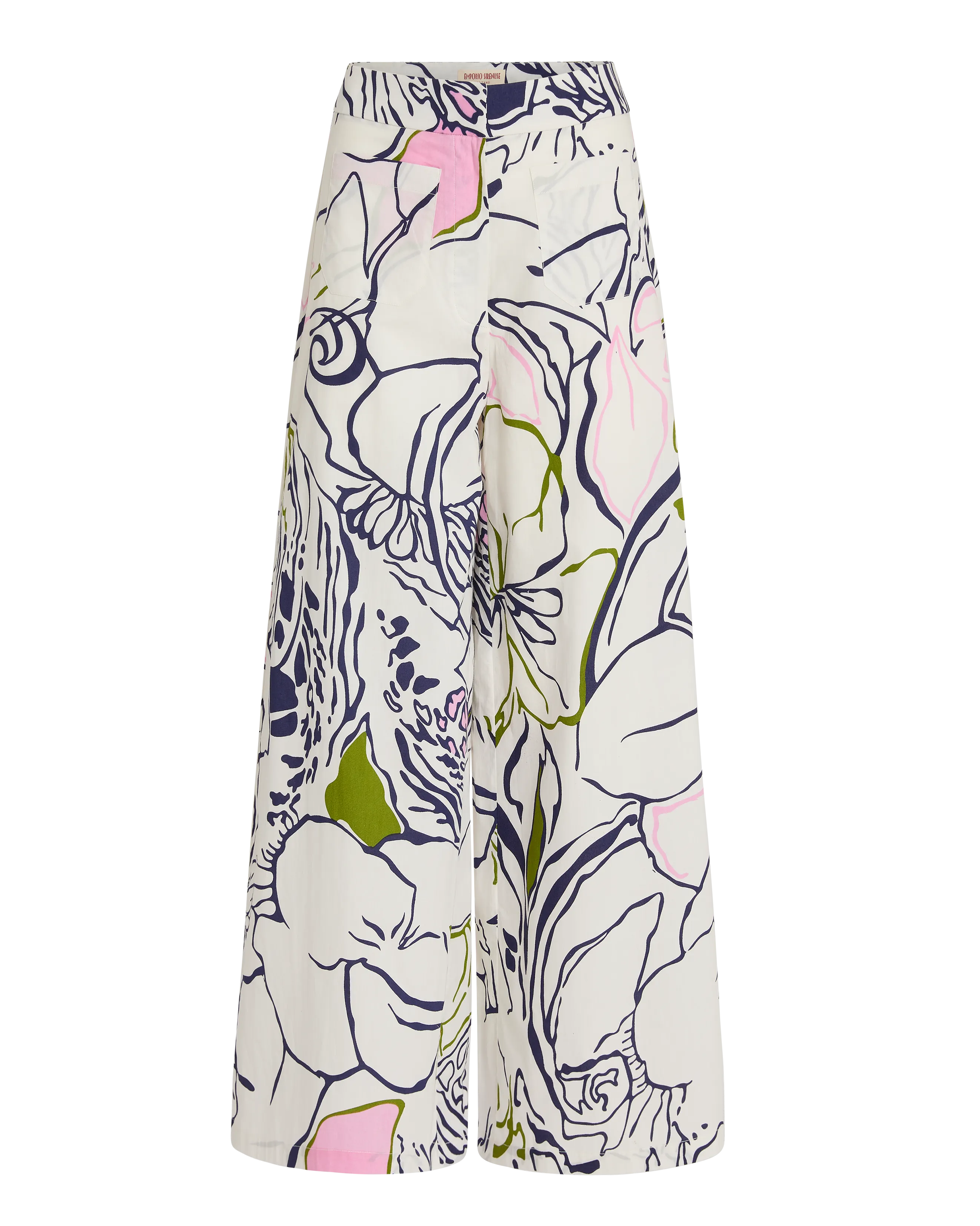 Adele Trousers in Calypso Print