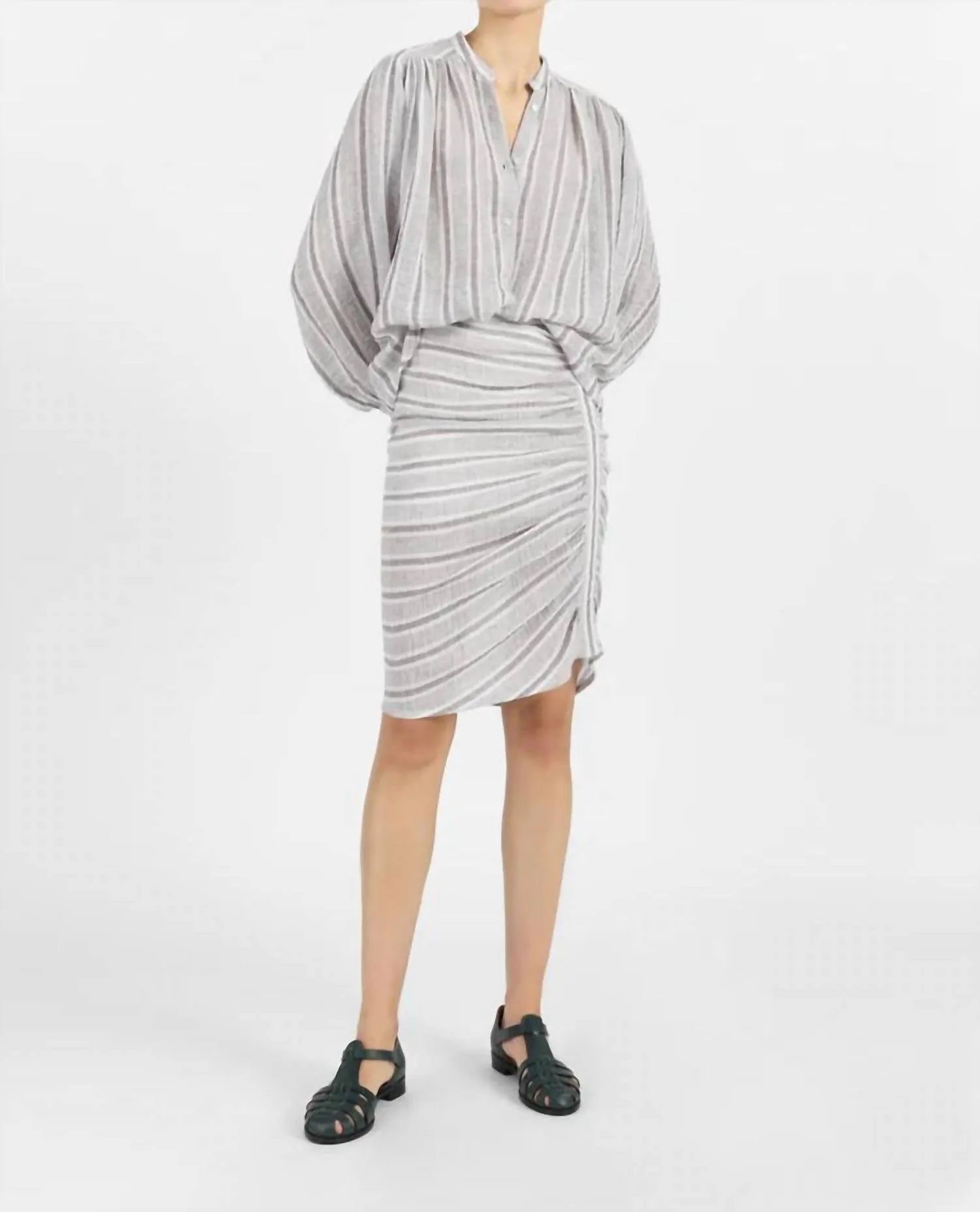 Adelyn Skirt In Iced Grape