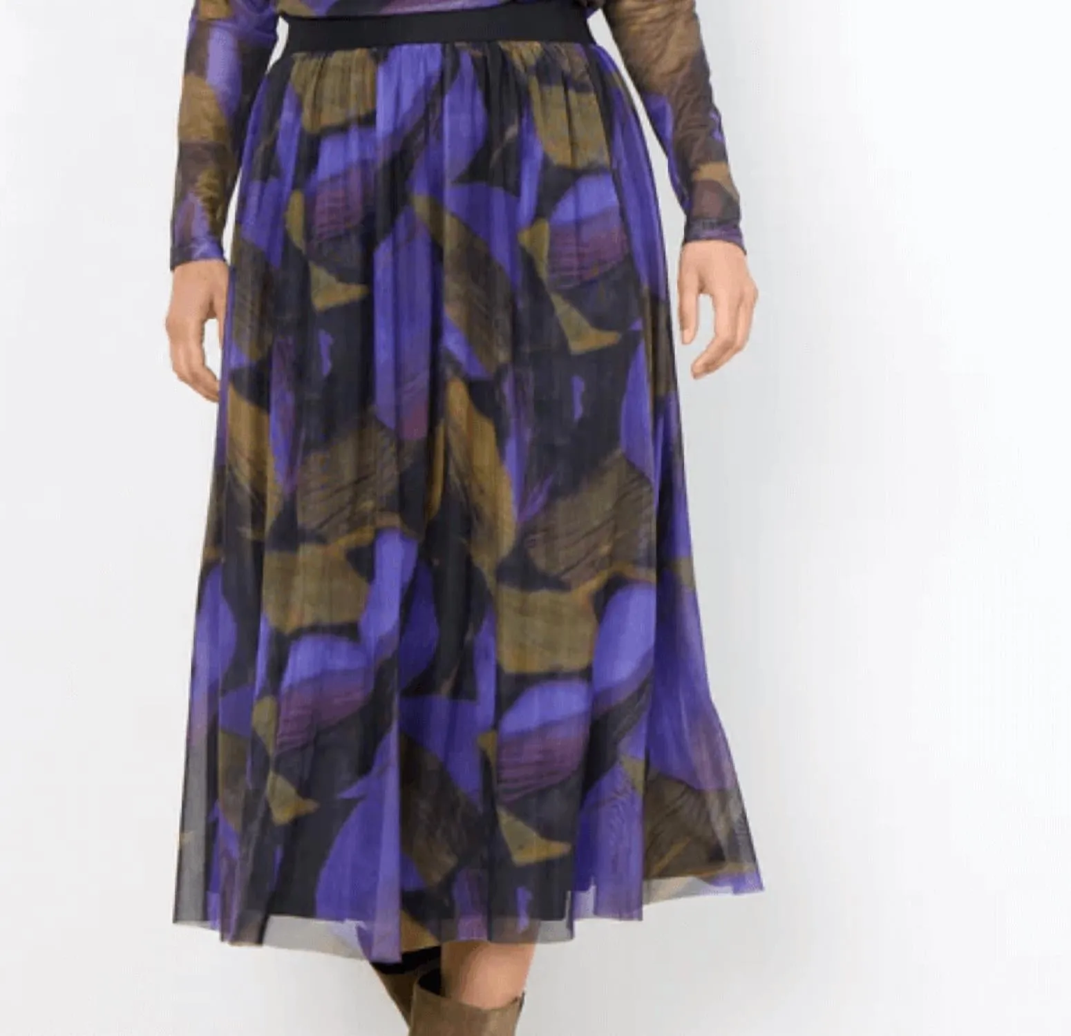 Alda Skirt In Grape