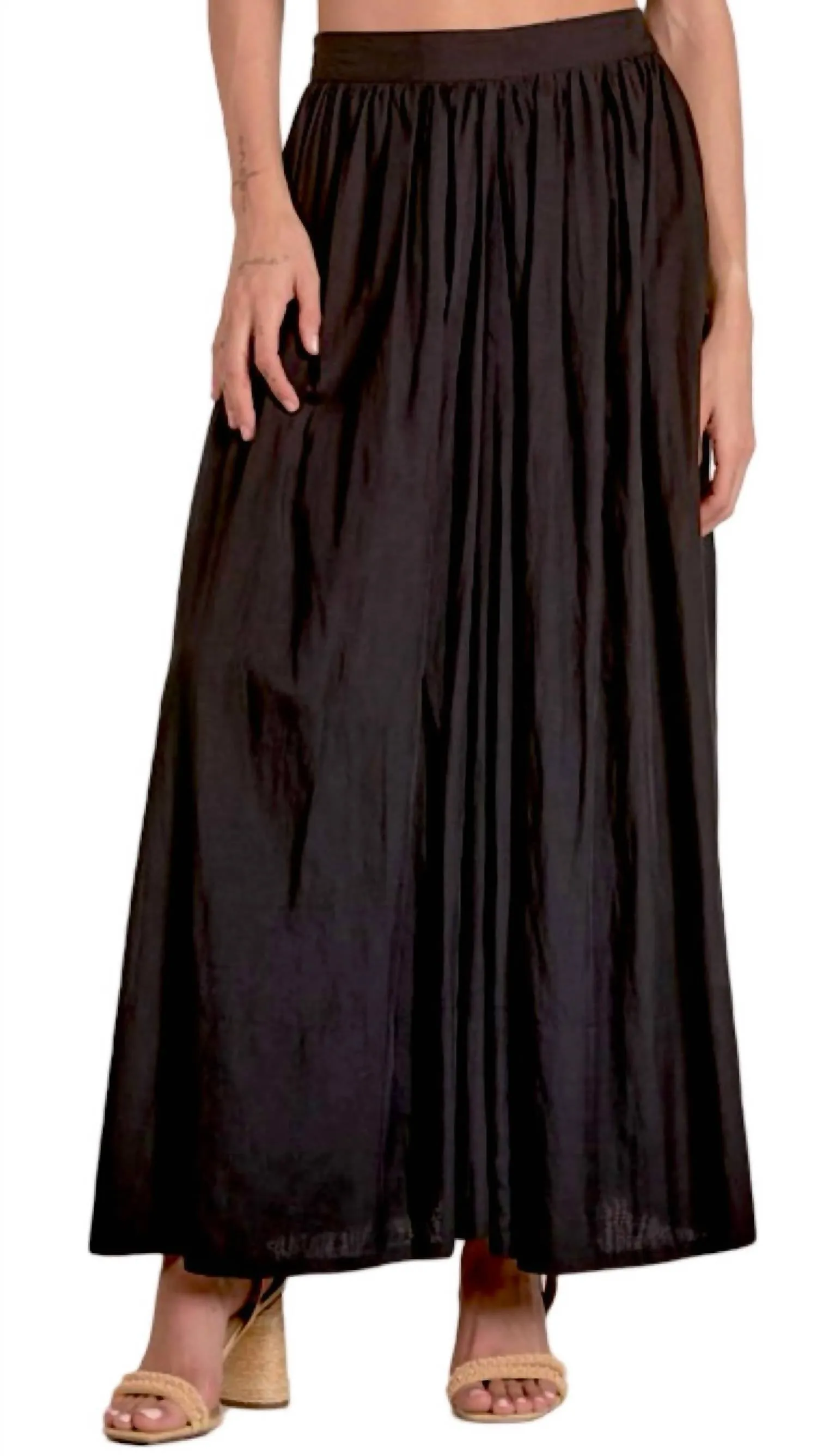 Aline Midi Skirt In Black