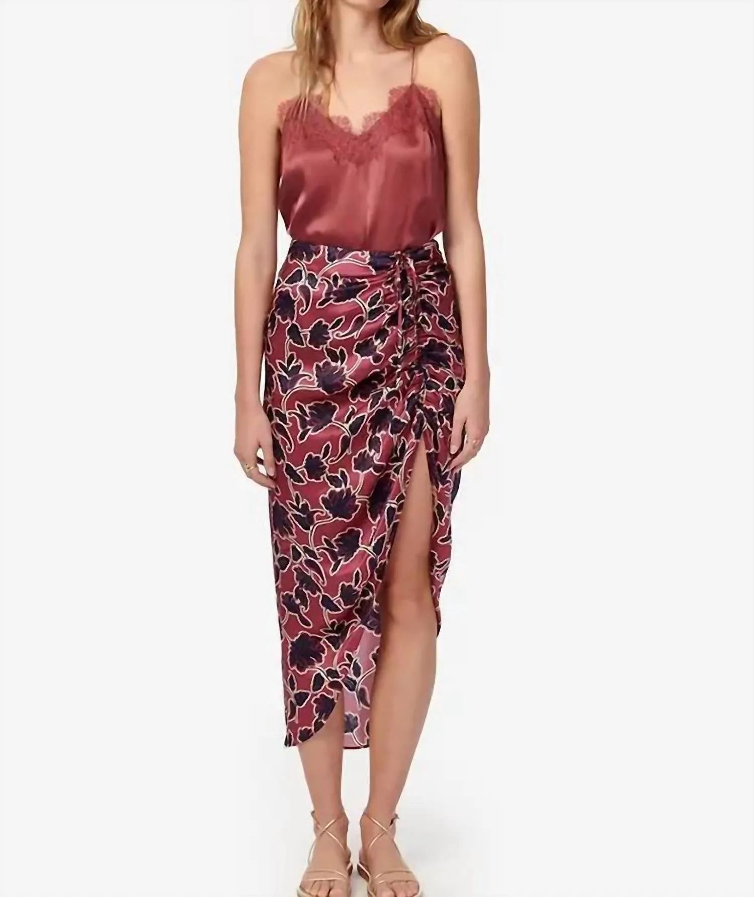 Amanda Skirt In Baroque Paisley