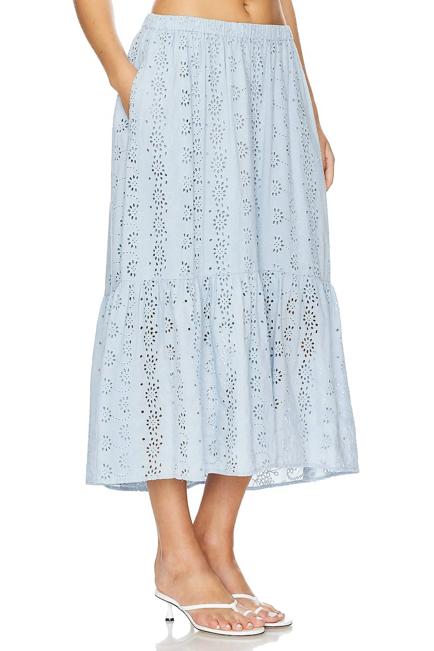 Amelia Long Skirt In Island