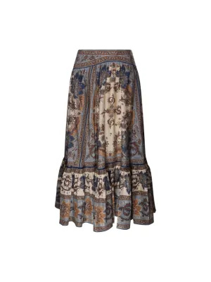Ascension Tiered Midi Skirt
