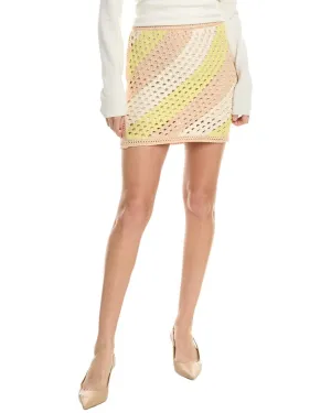 ATM Anthony Thomas Melillo Crochet Skirt
