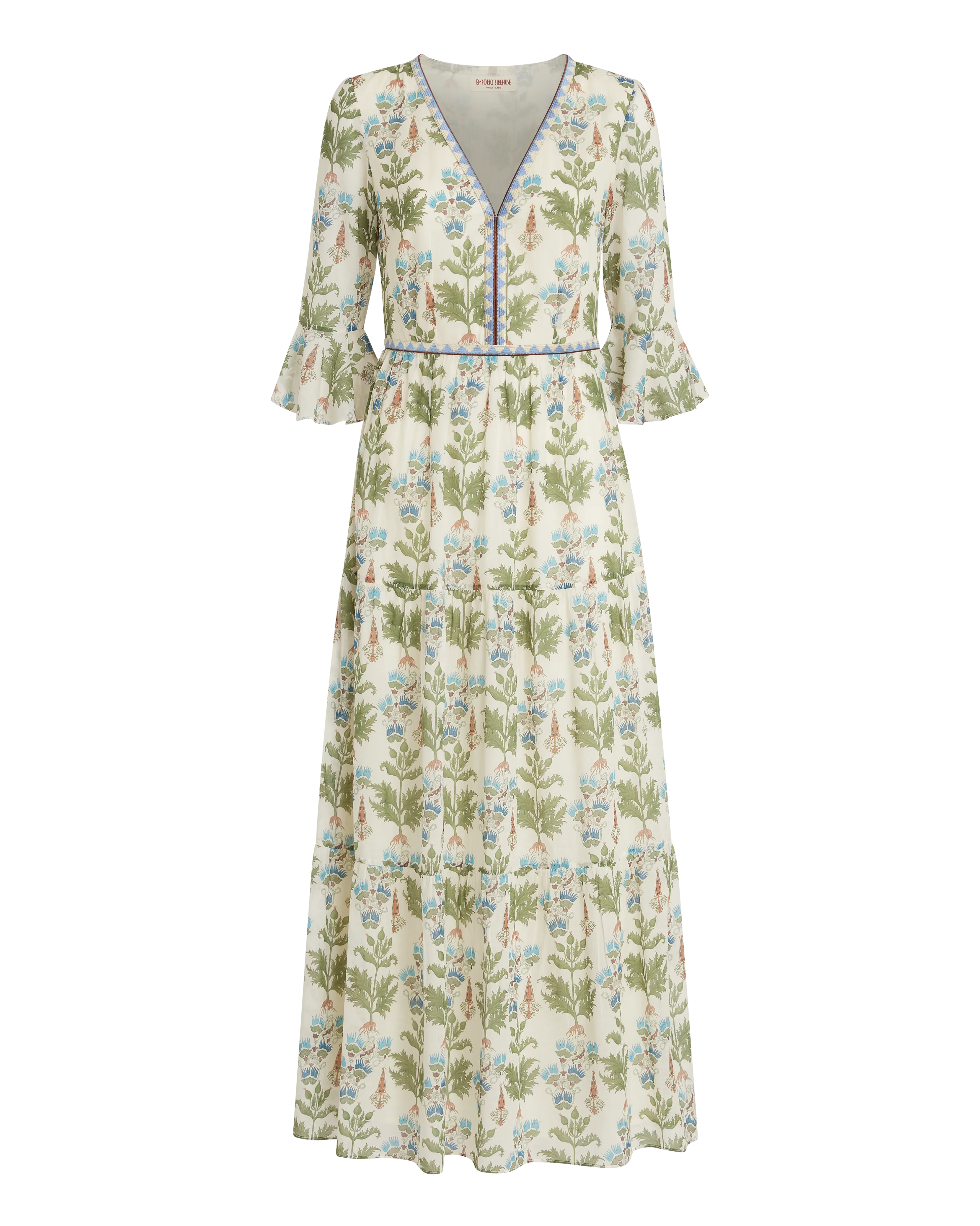 Bella Dress in Persian Botanic Print