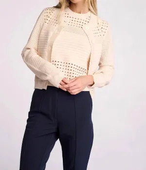 Blondie Cardigan In Cream