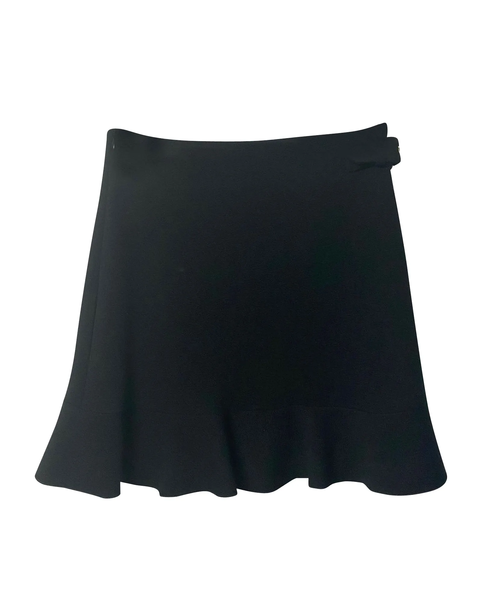 Boutique Moschino Boucle Skirt in Black Wool