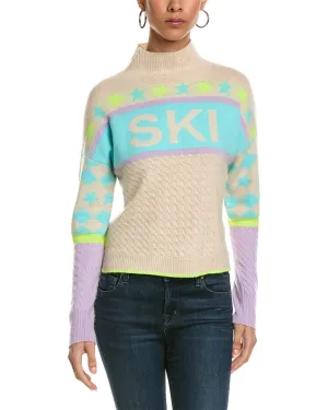 Brodie Cashmere Alpine Ski Mock Cashmere Sweater