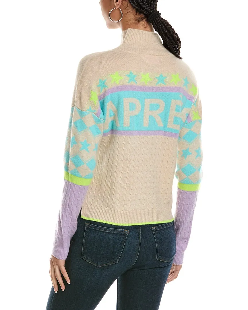 Brodie Cashmere Alpine Ski Mock Cashmere Sweater