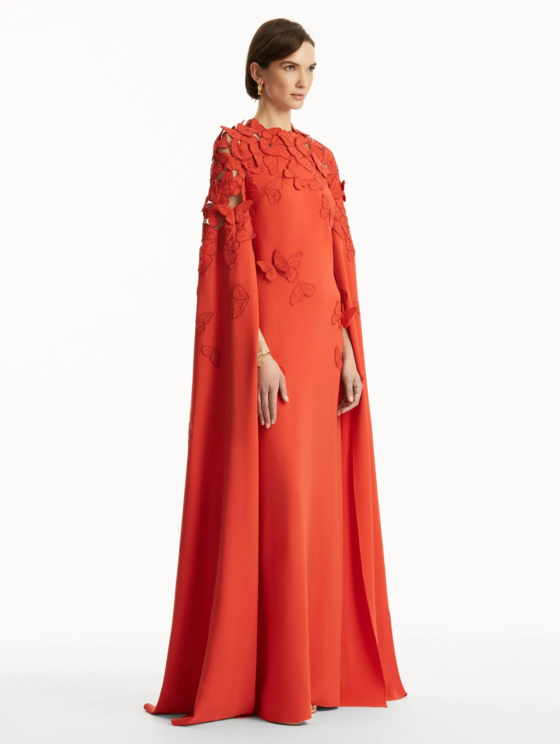 Butterfly Embroidered Caftan
