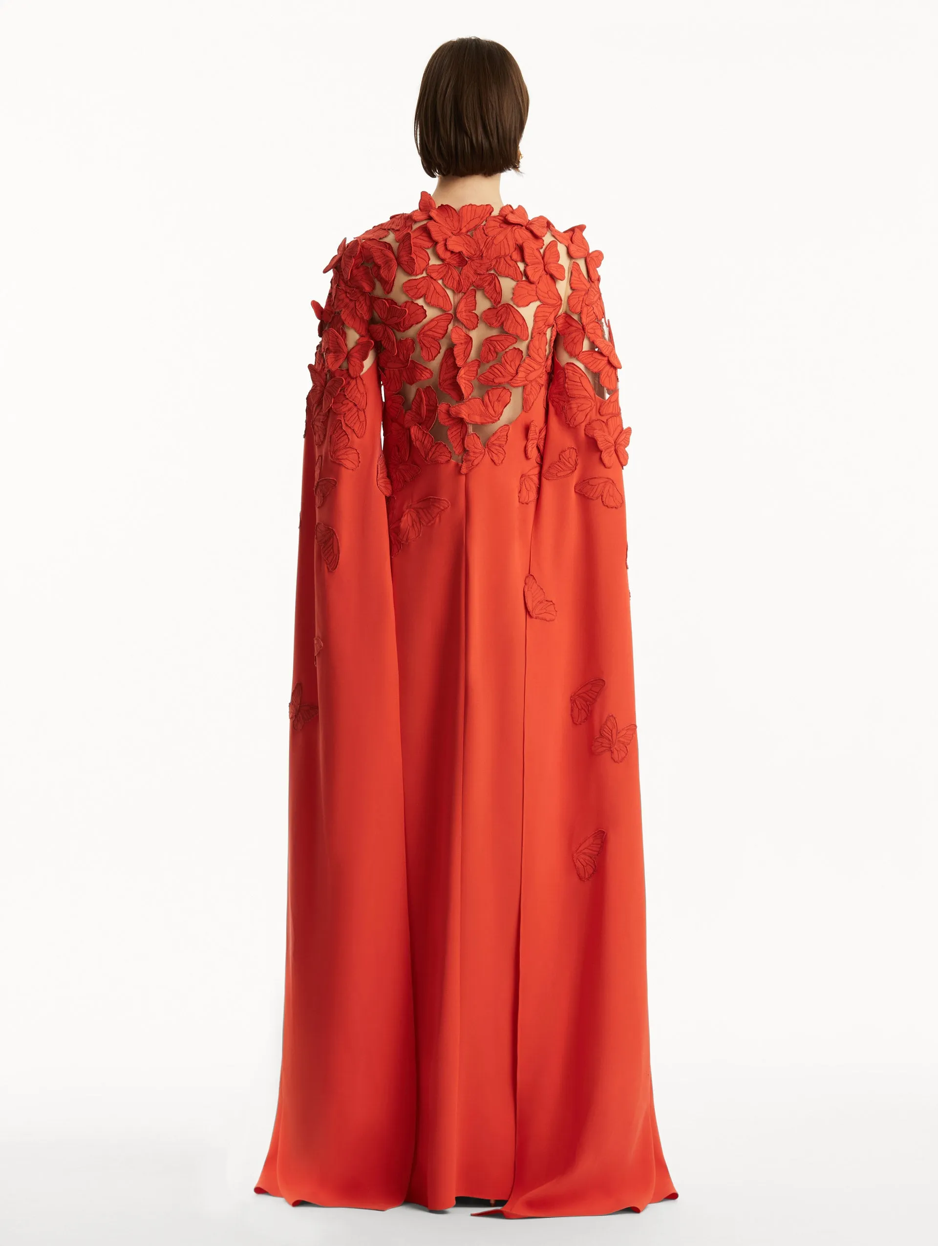Butterfly Embroidered Caftan