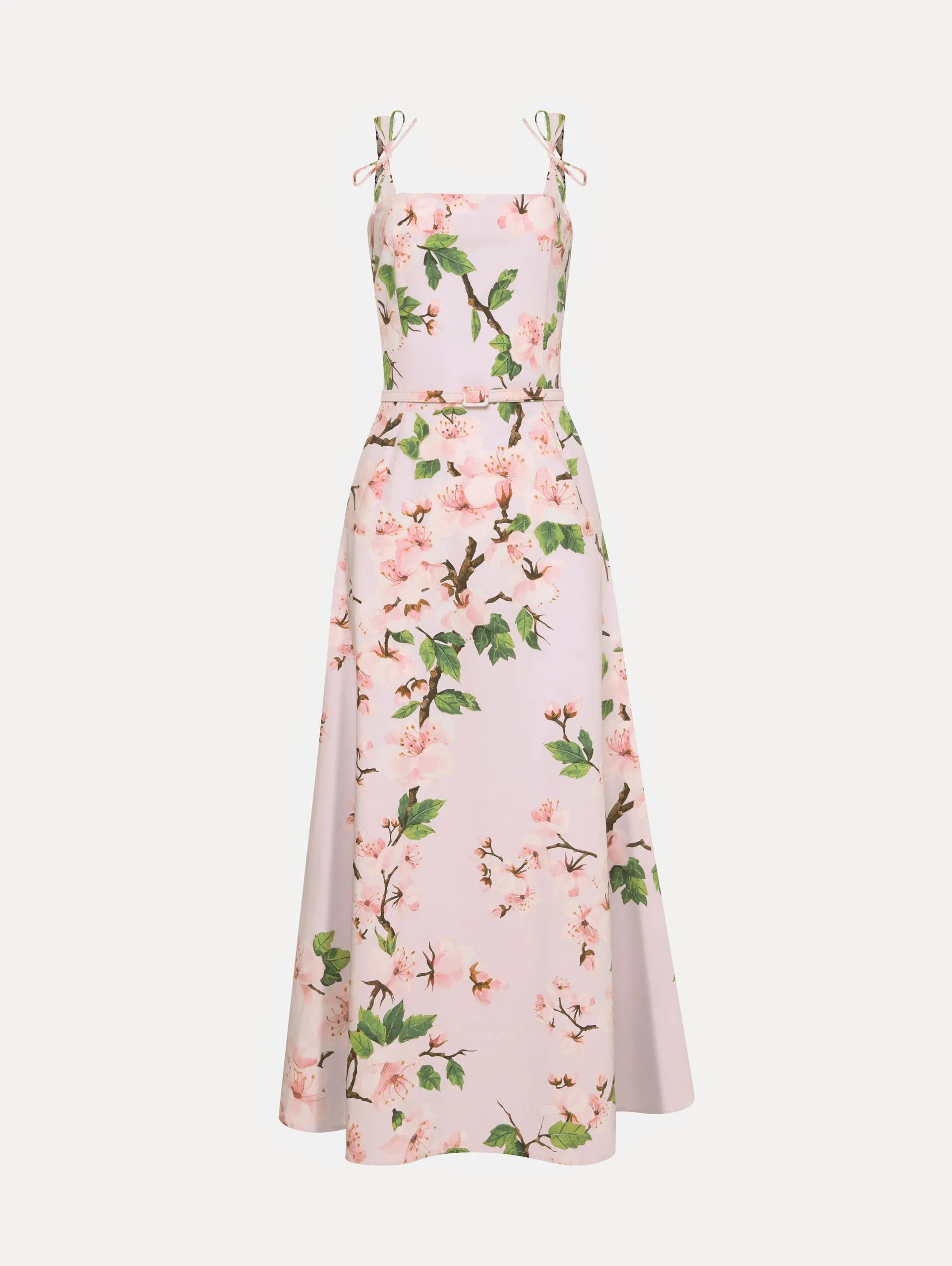 Cherry Blossom Cotton Poplin Dress