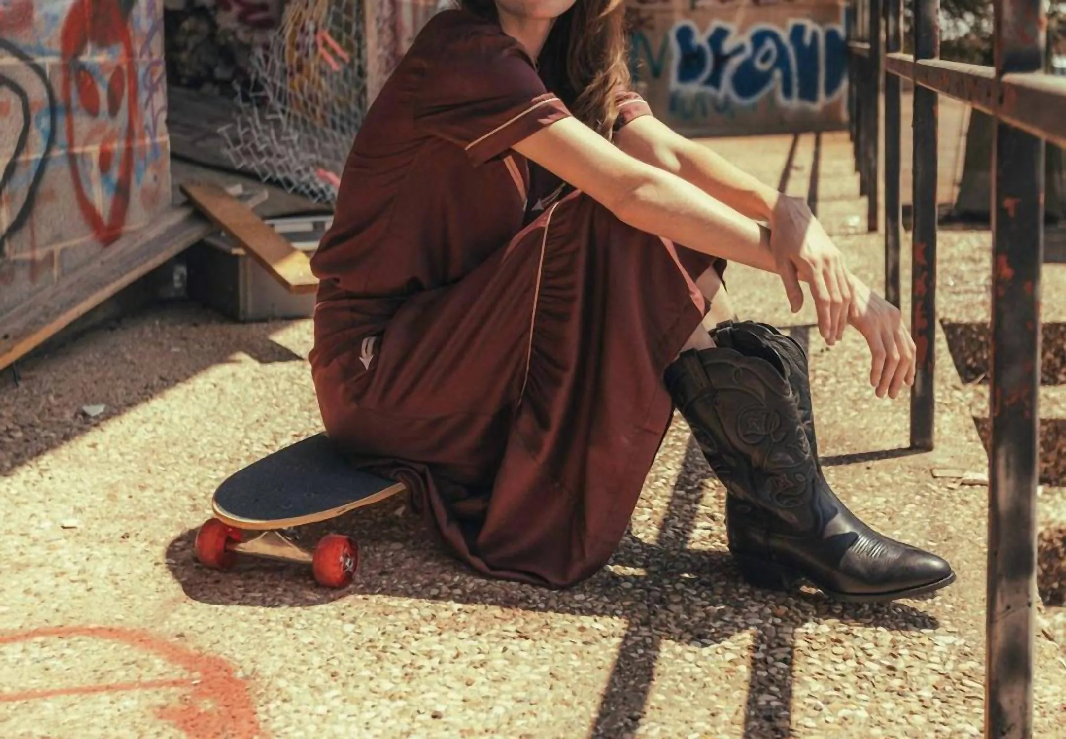 Cheyenne Western Skirt In Zinfandel