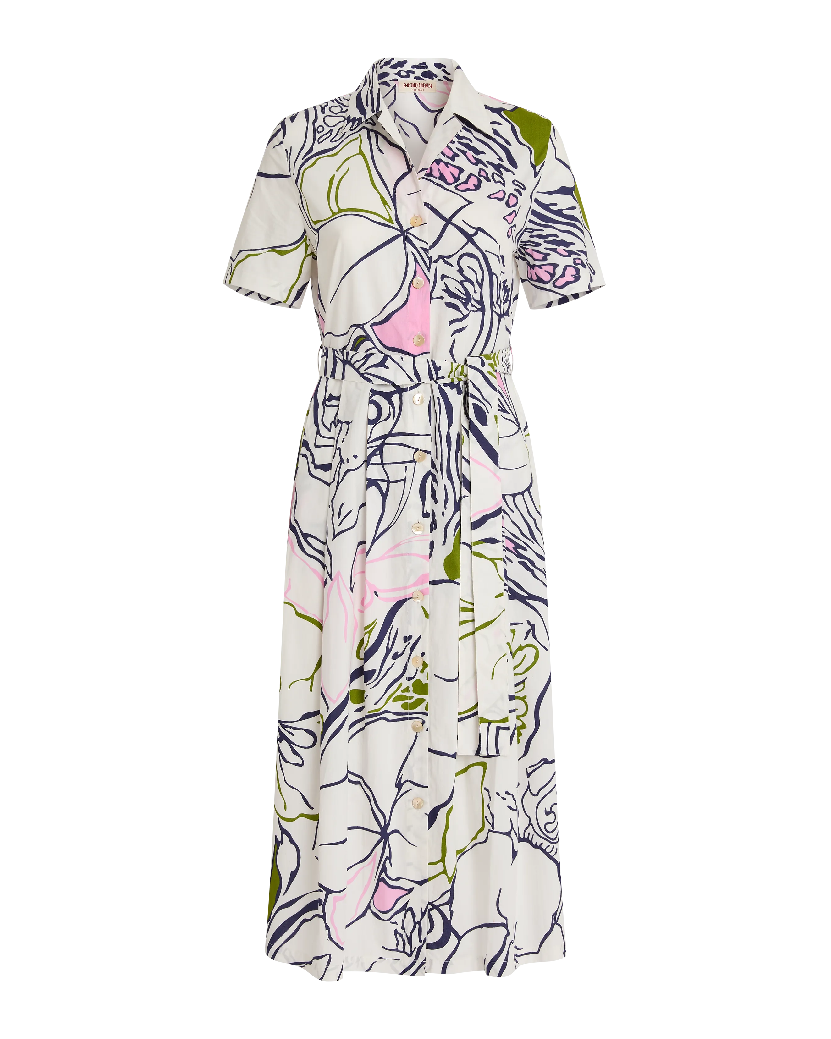Claudia Dress in Calypso Print