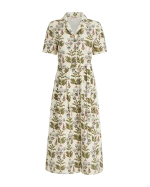 Claudia Dress in Persian Botanic Print