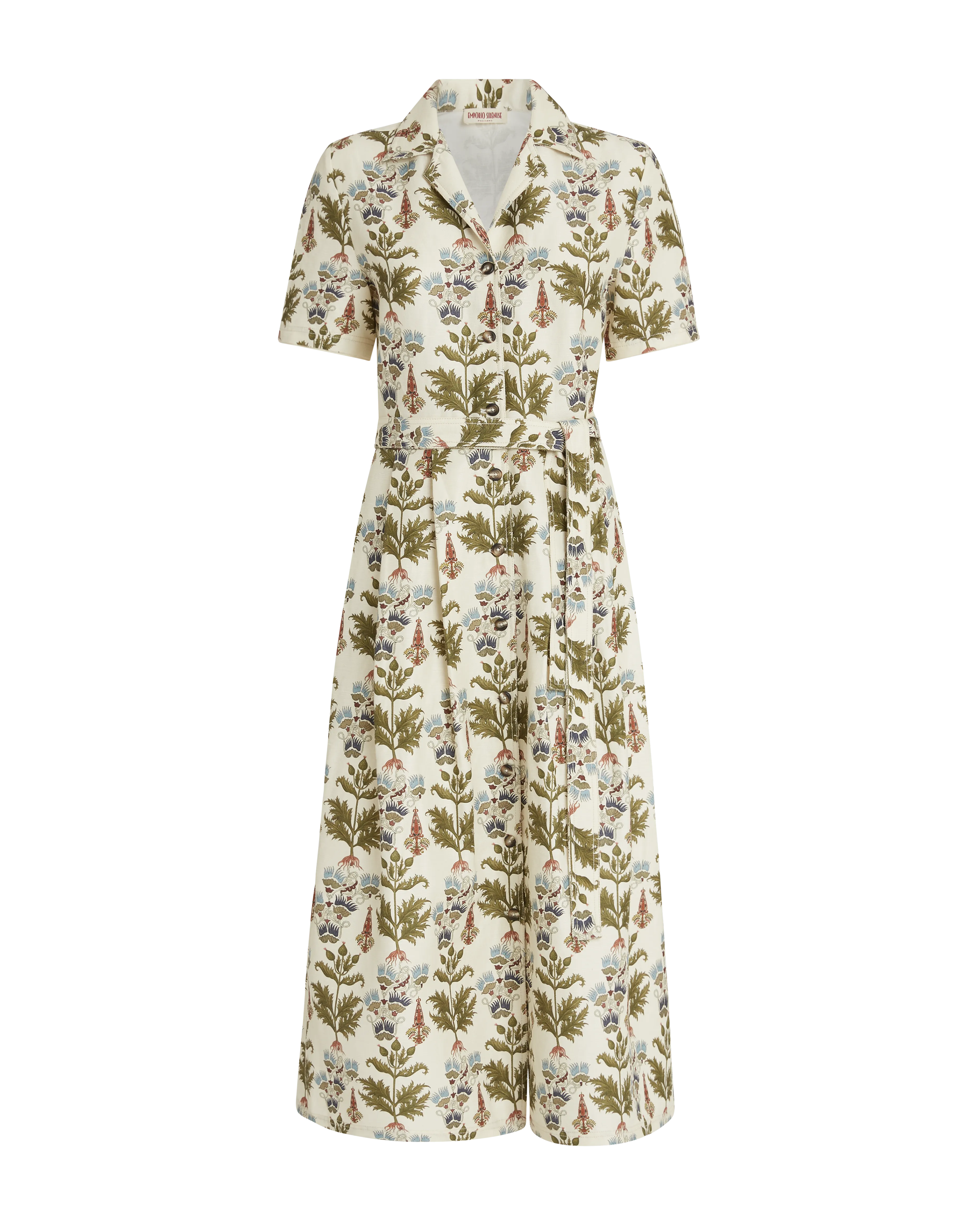 Claudia Dress in Persian Botanic Print