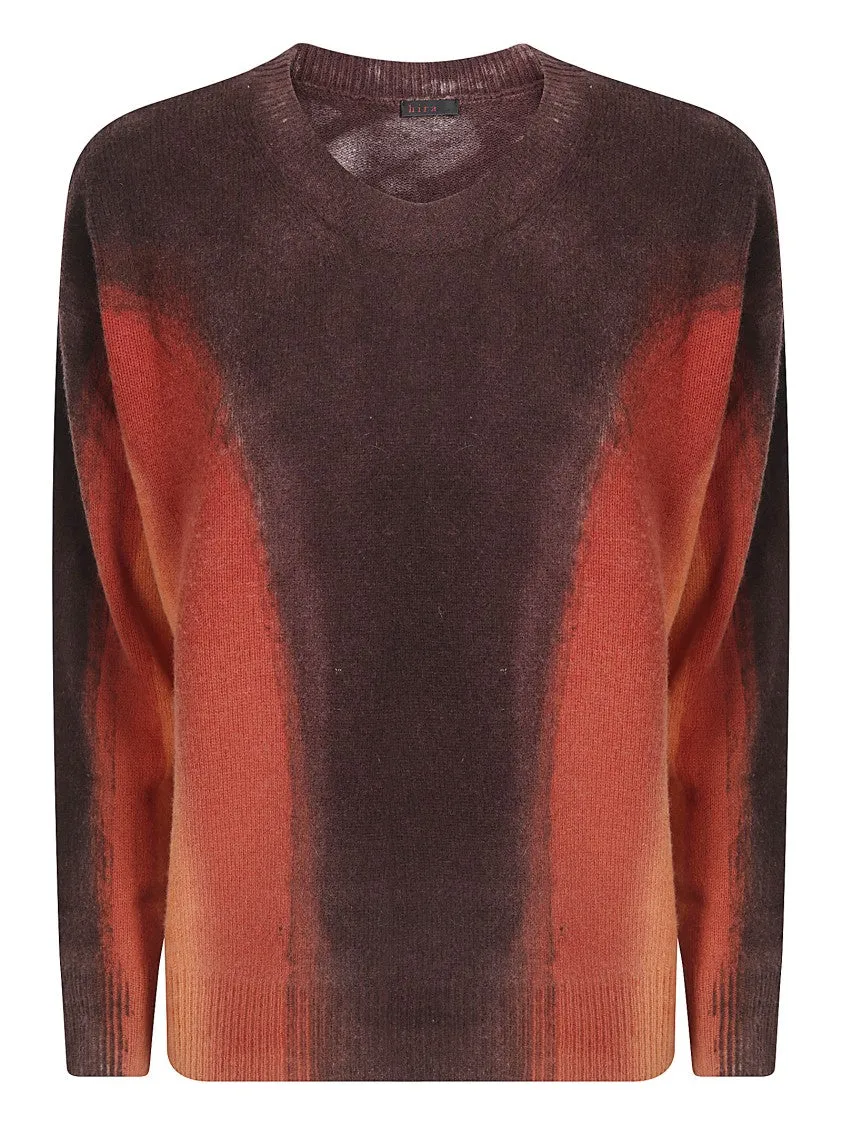 Colorful Crew Neck Sweater