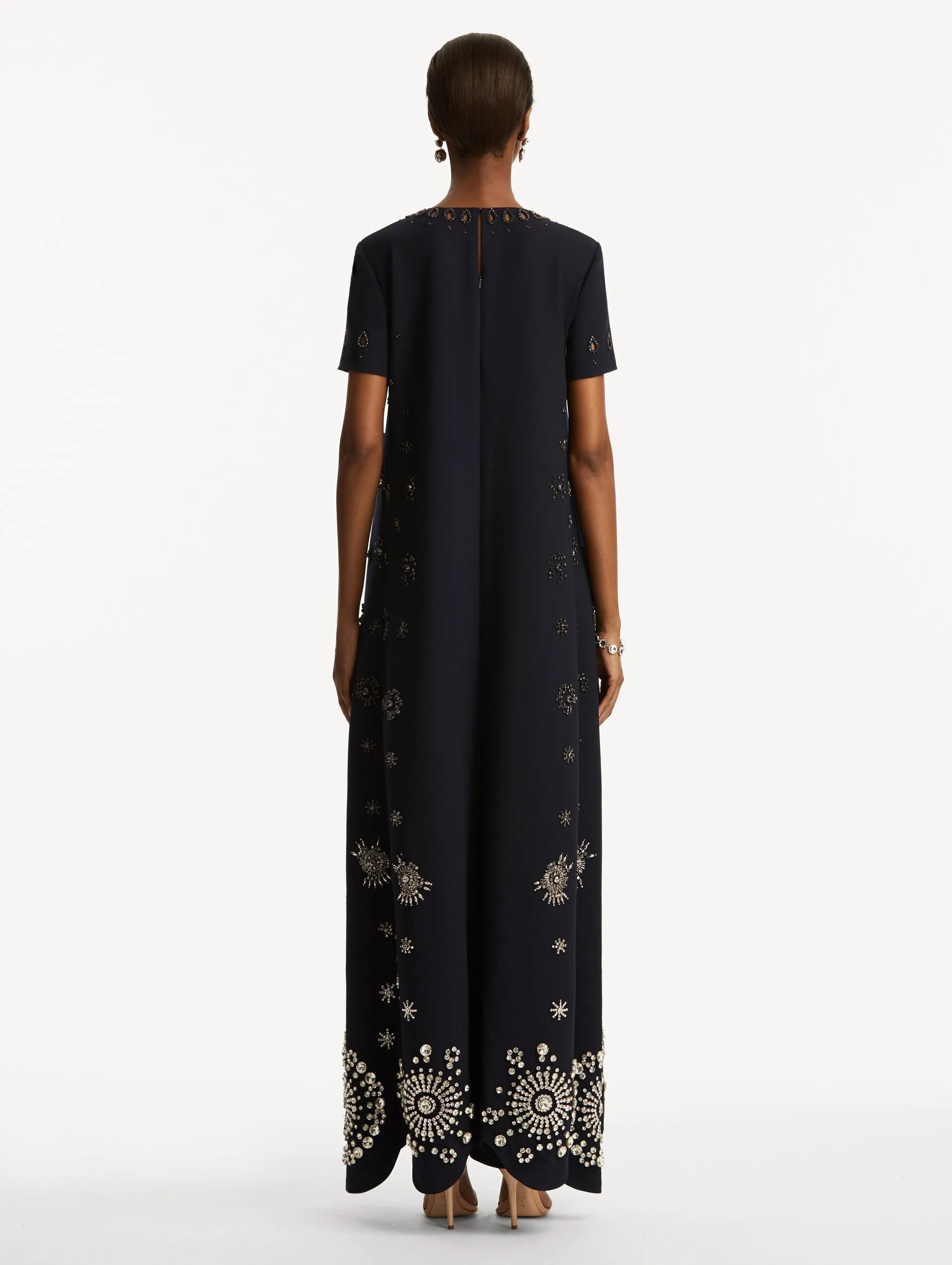 Crystal Medallion Caftan
