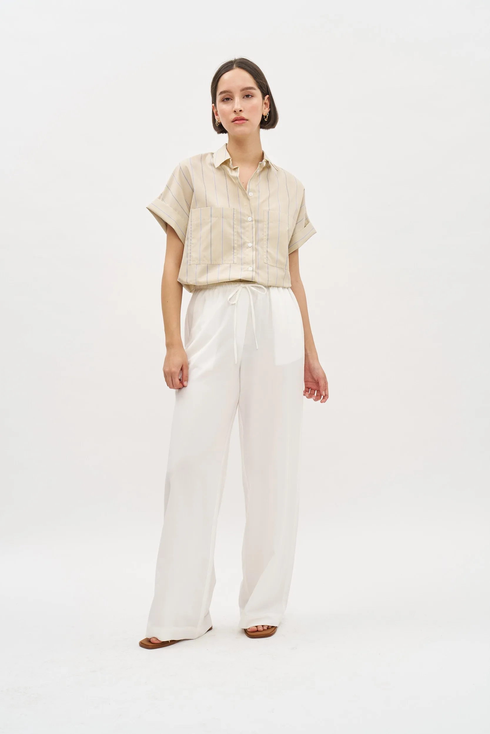 Daniel Blouse Sand stripes