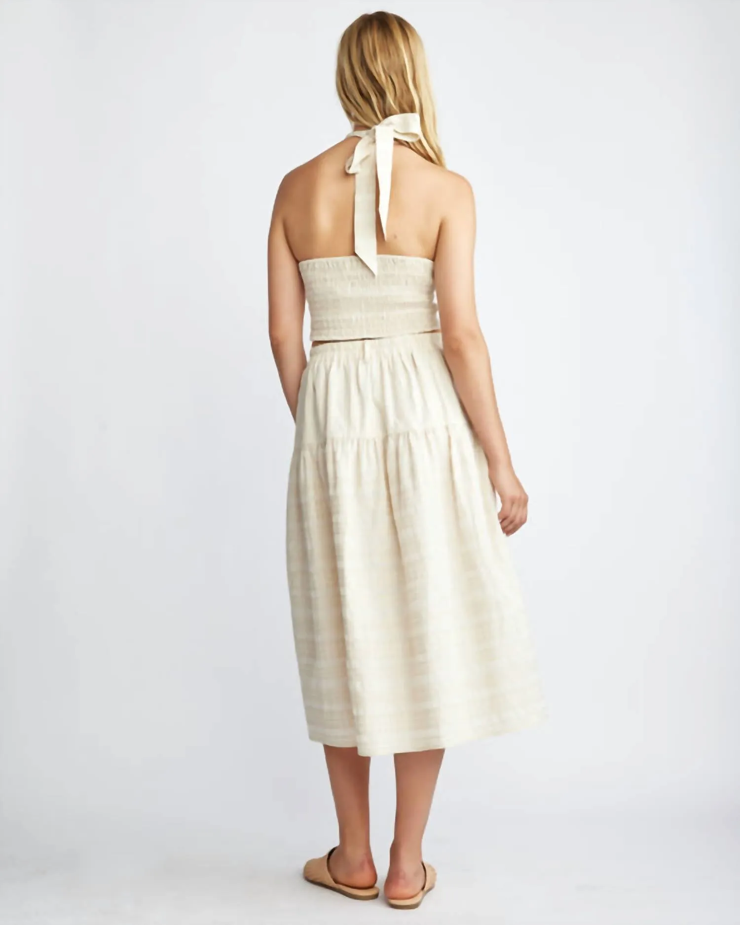 Darma Skirt In Cream Santorini