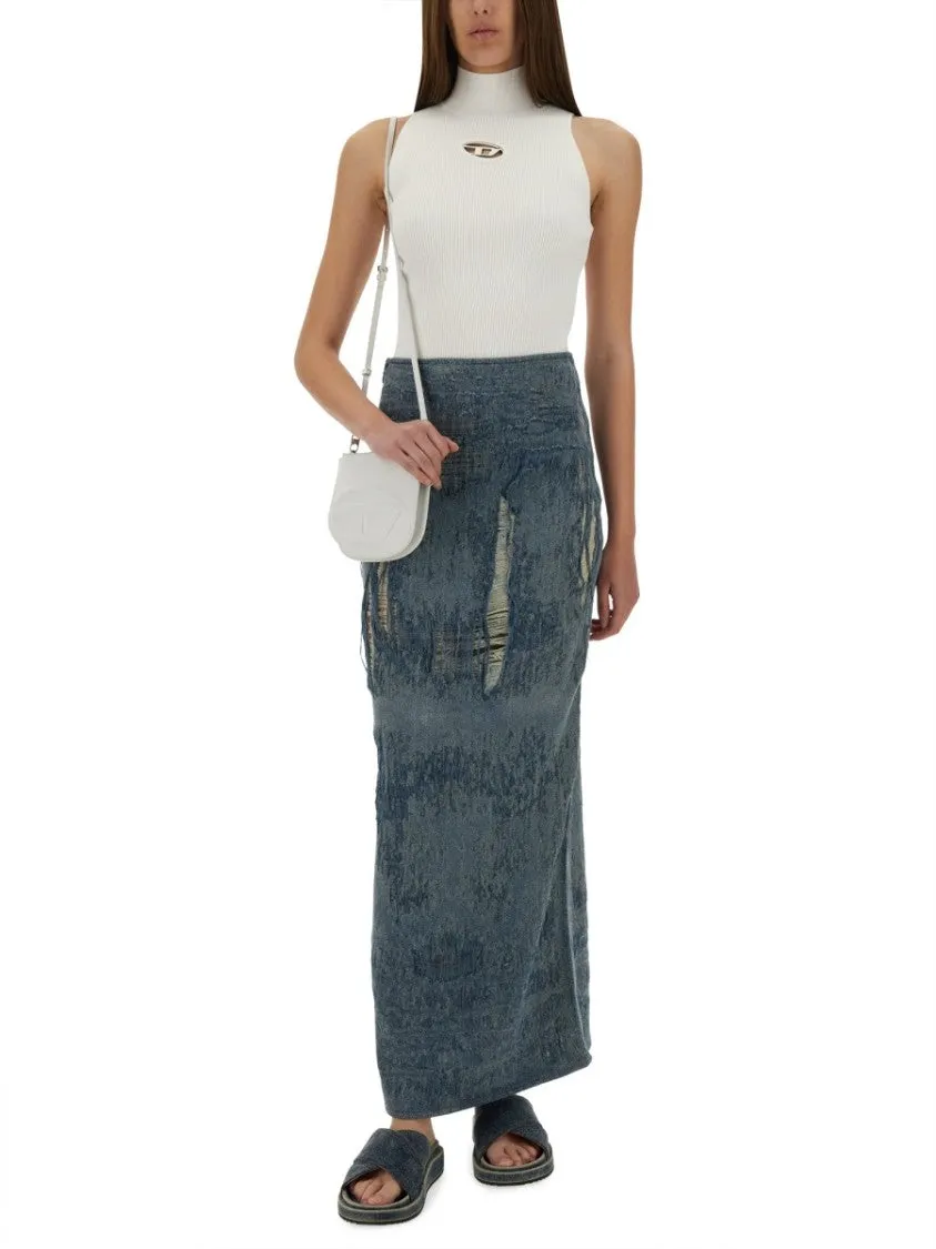 De-Megan-Fsg" Long Skirt
