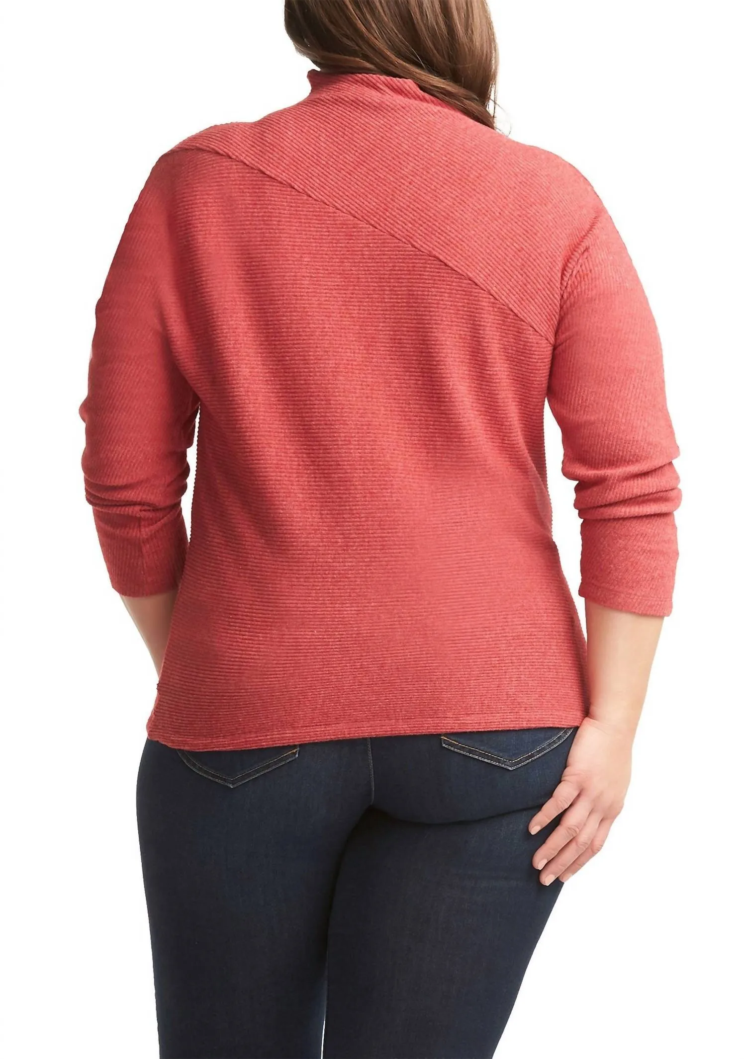 Deb Plus Top In Cranberry