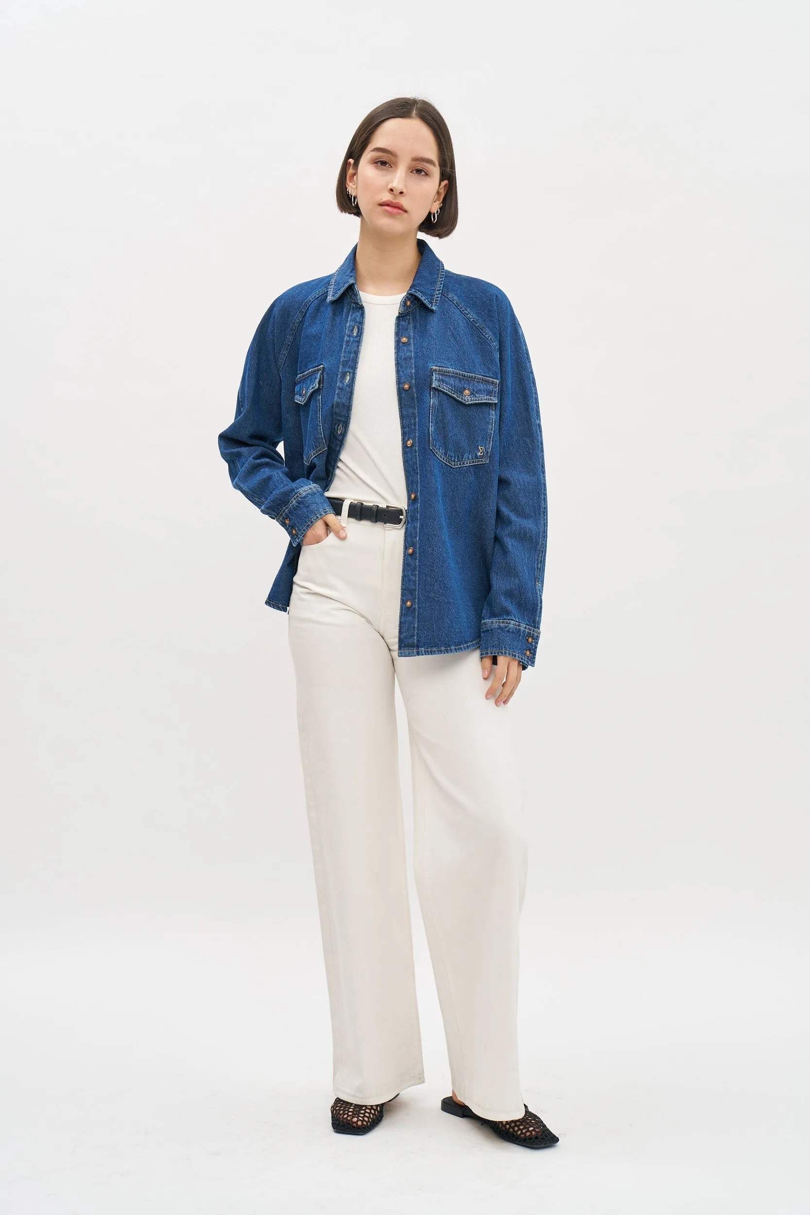 Denim Shirt Deep Blue