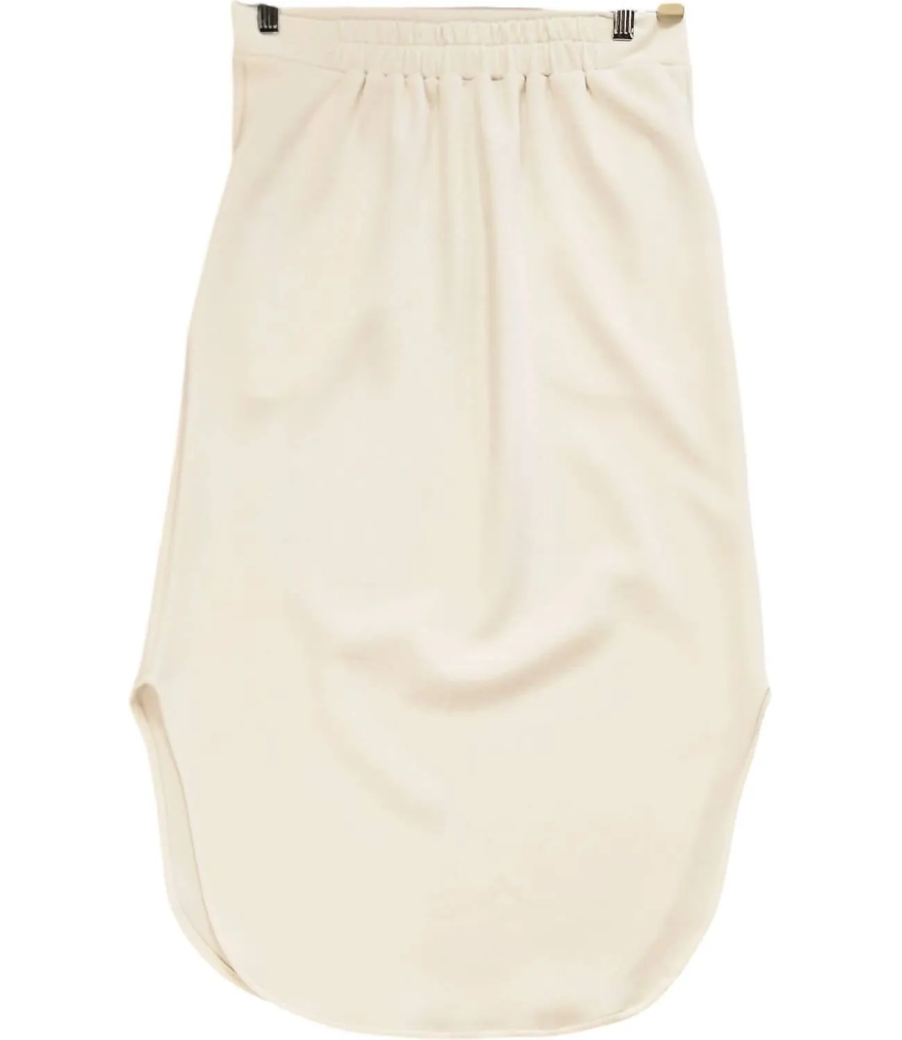 Diana Midi Skirt In Eggshell