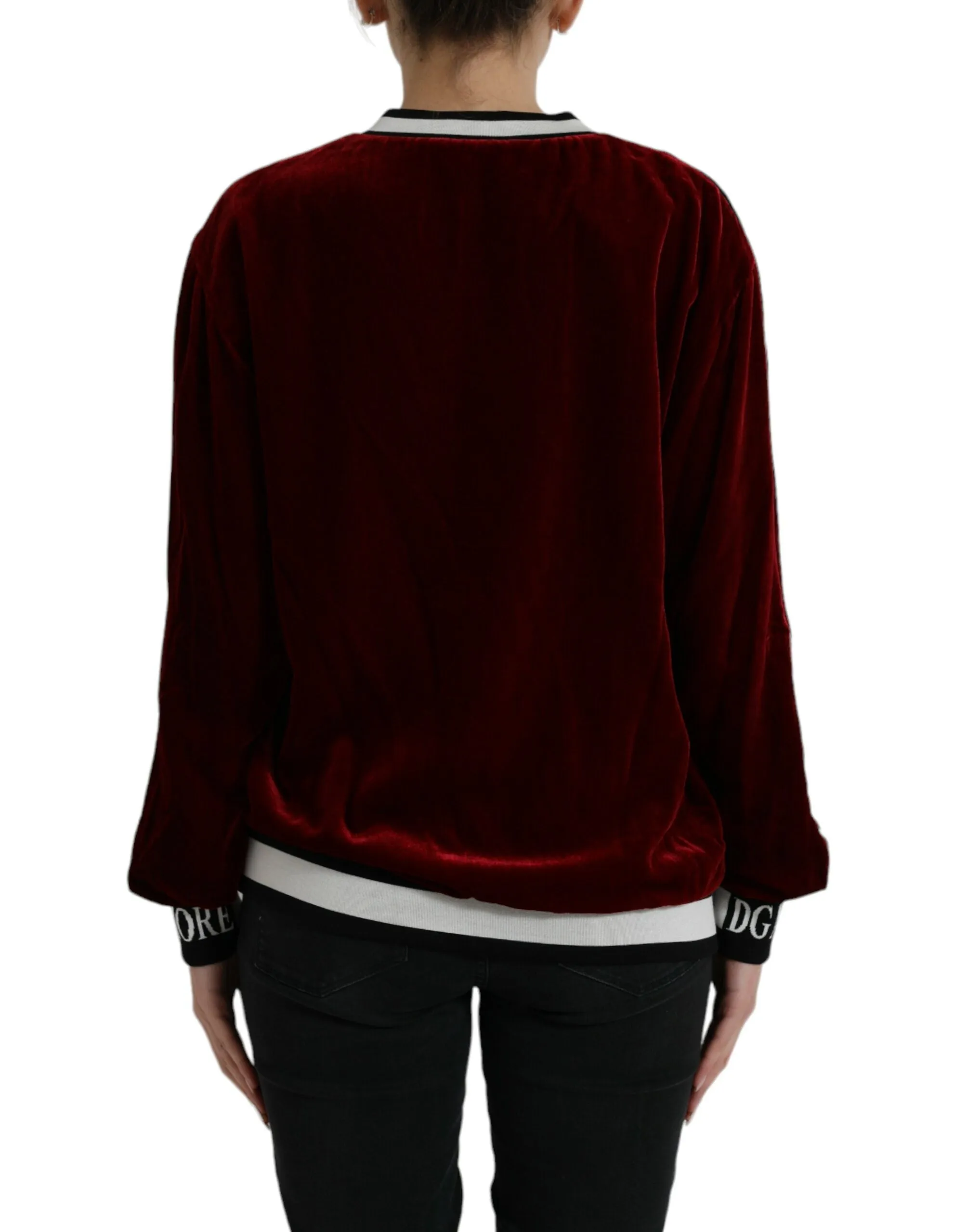 Dolce & Gabbana Elegant Silk-Blend Women's Sweater