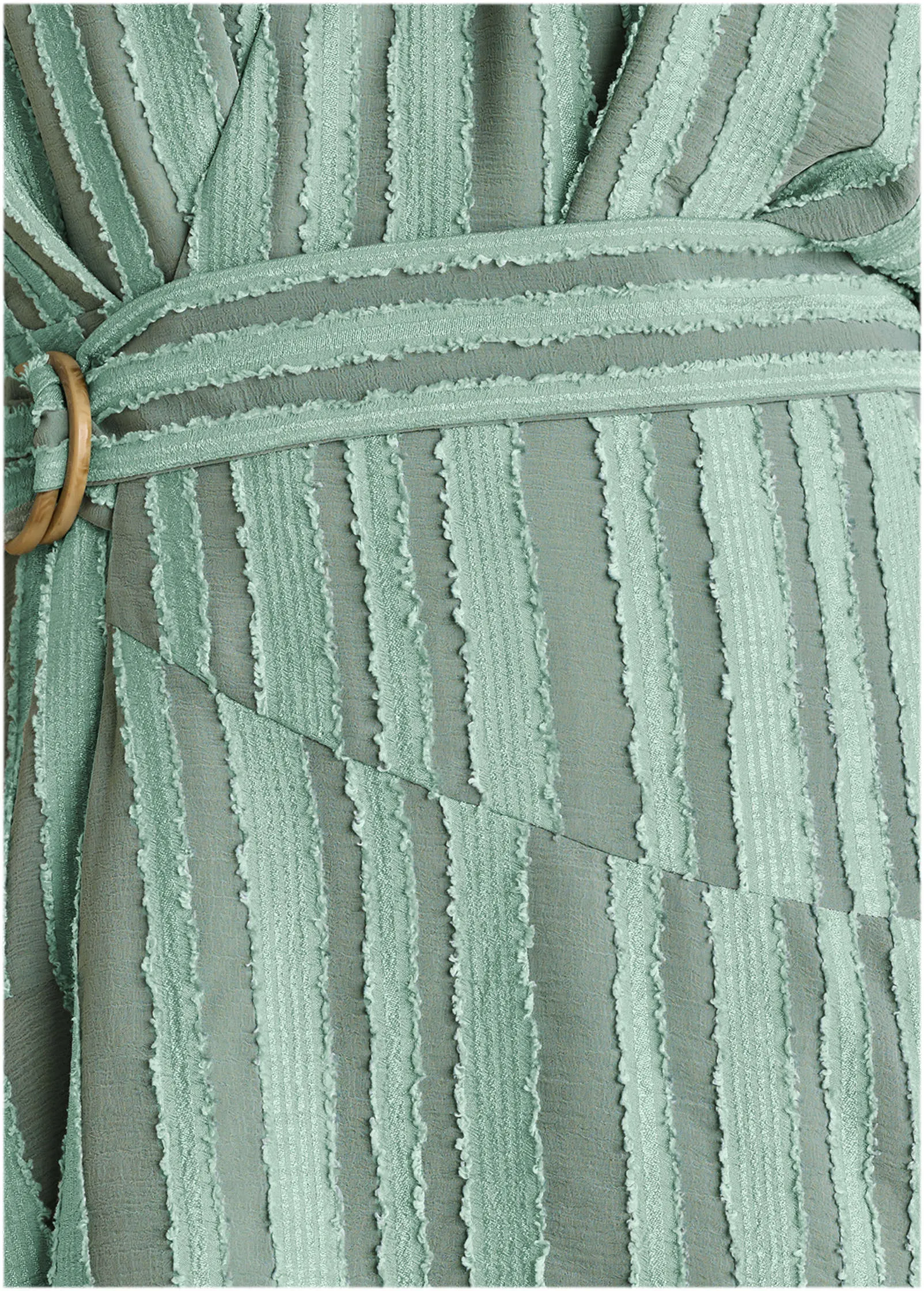 Dolman Sleeve Mini Dress - Iceberg Green