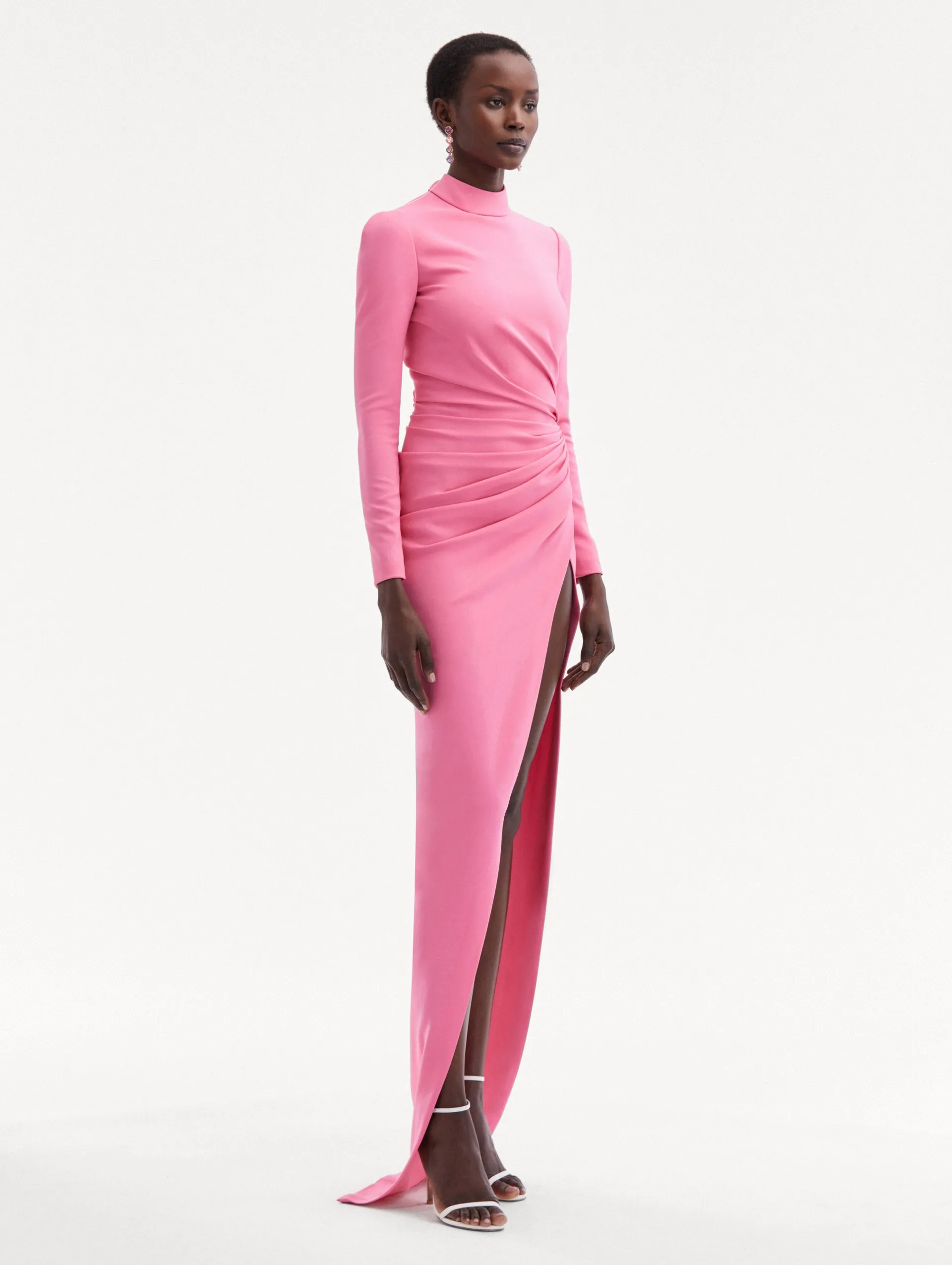 Draped Front Cady Gown