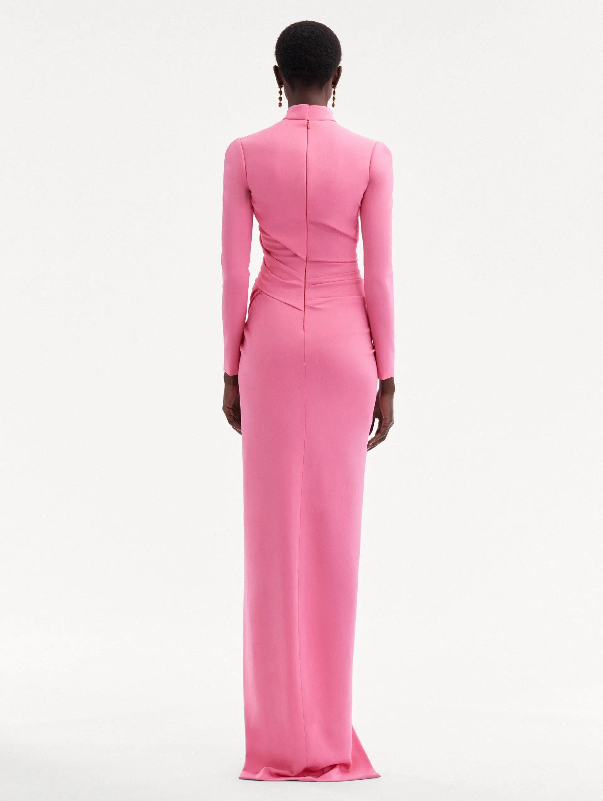Draped Front Cady Gown