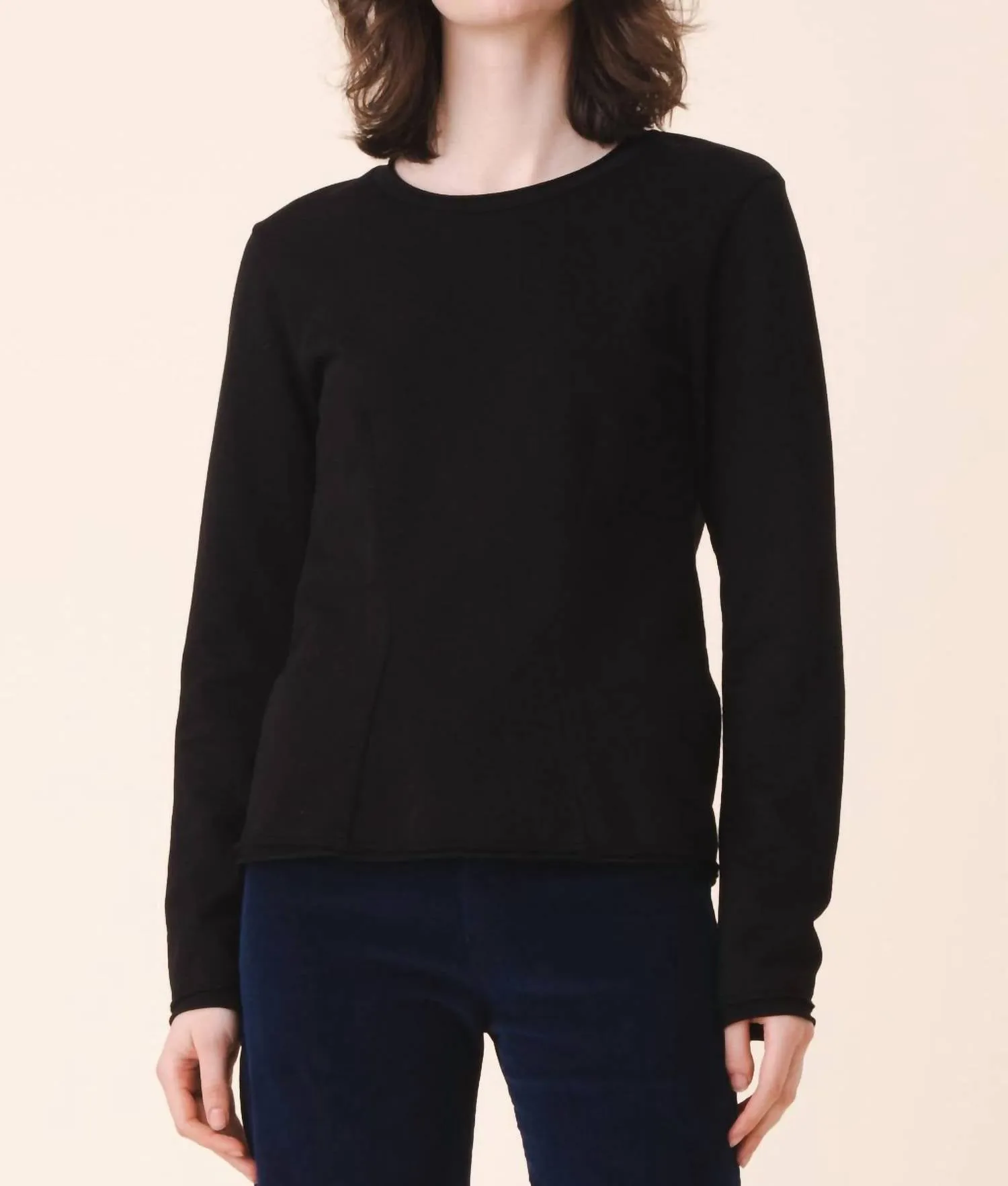 Dressmaker Sweater In Black