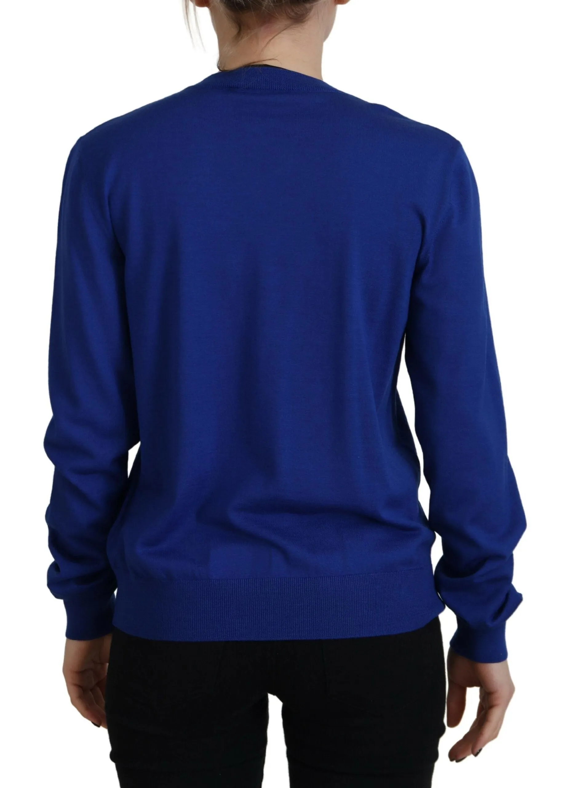 Dsquared Long Sleeve Crew Neck Casual Women's Sweater (Pre-Owned)