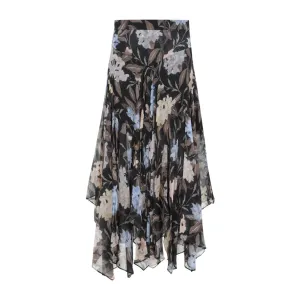 Eden Handkerchief Midi Skirt