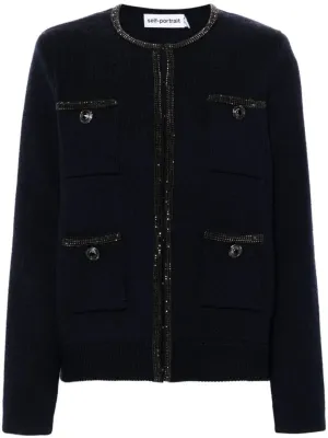 Embellished Knitted Cardigan