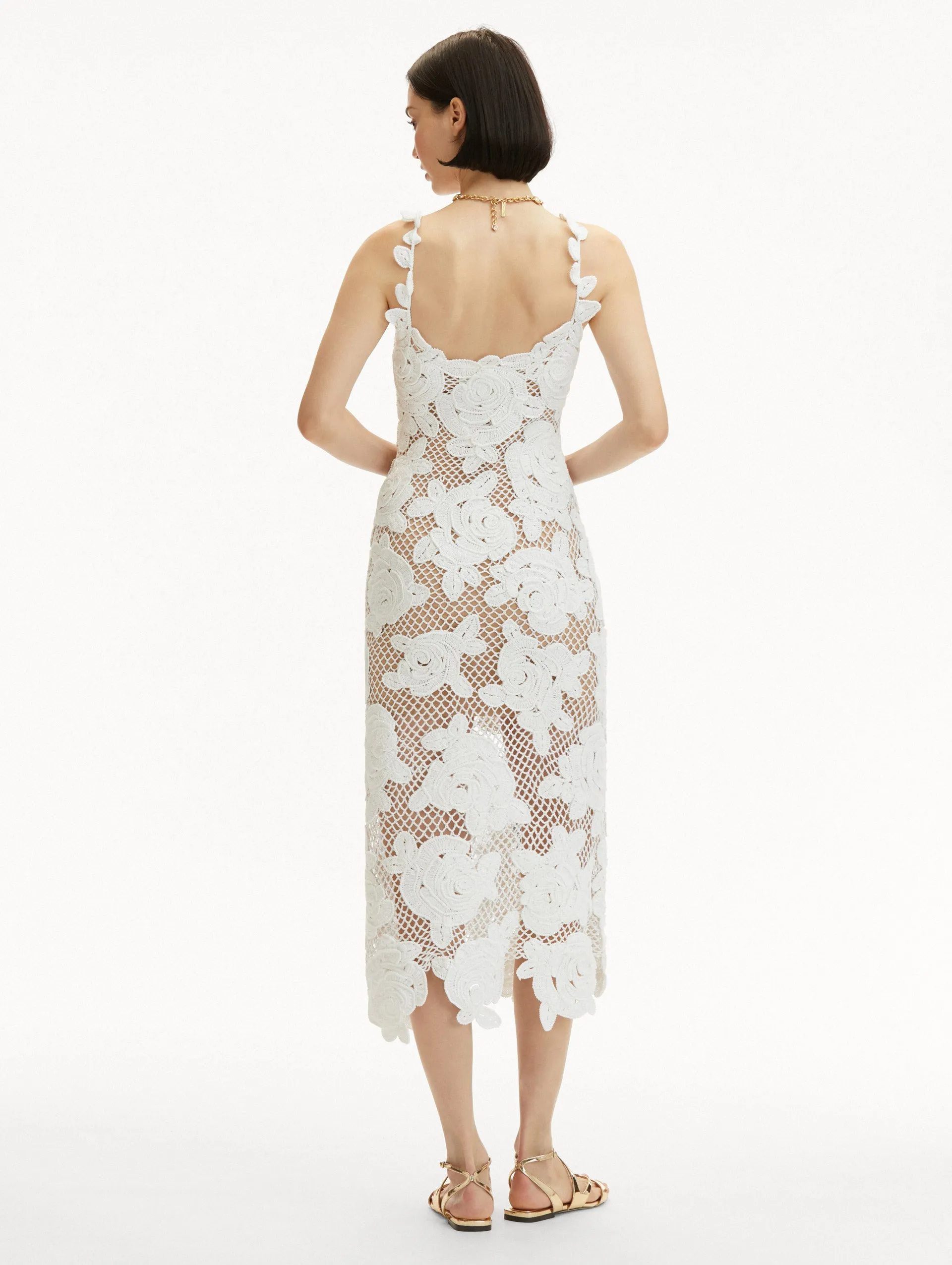 English Rose Crochet Dress