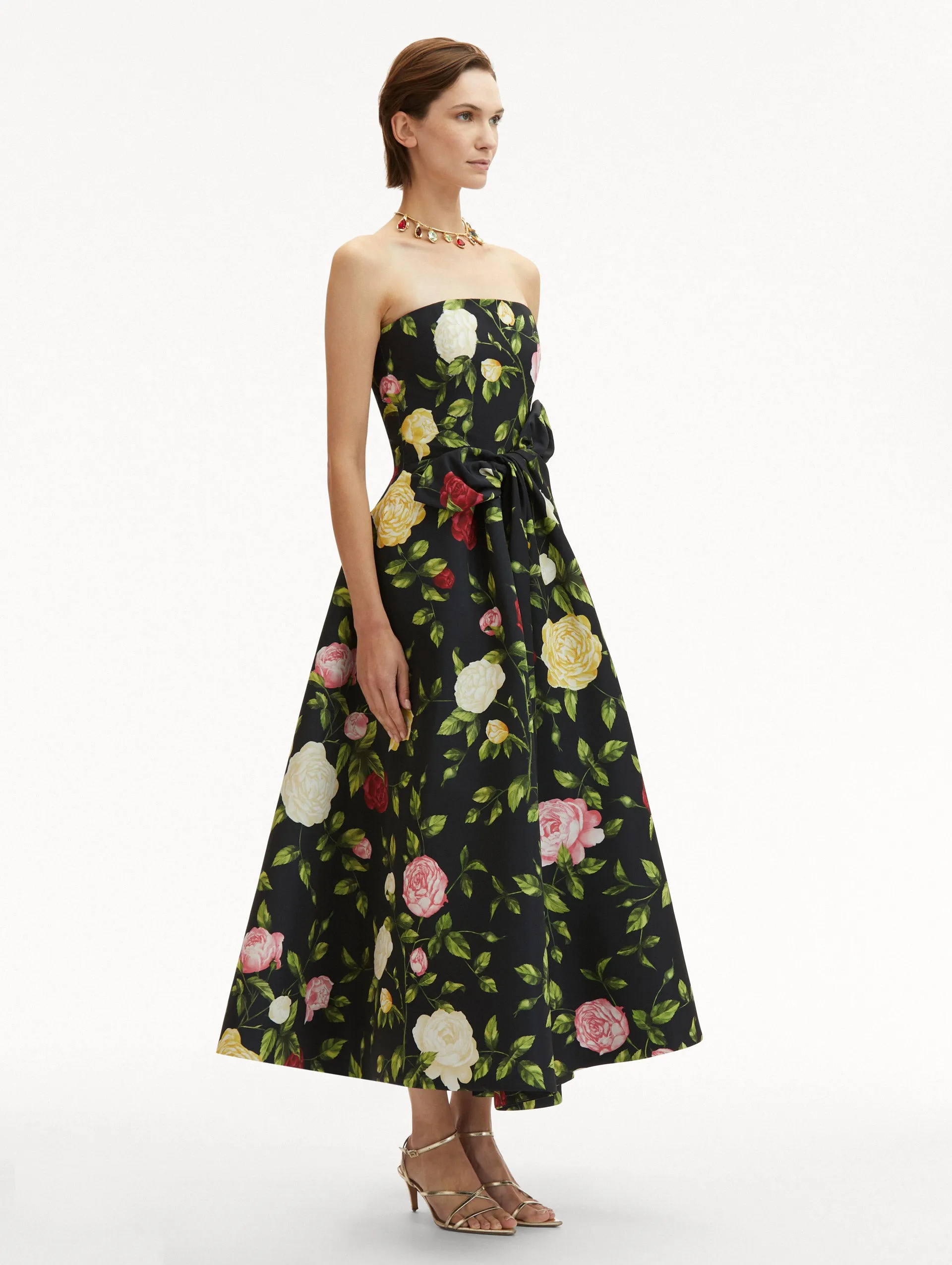 English Rose Faille Dress