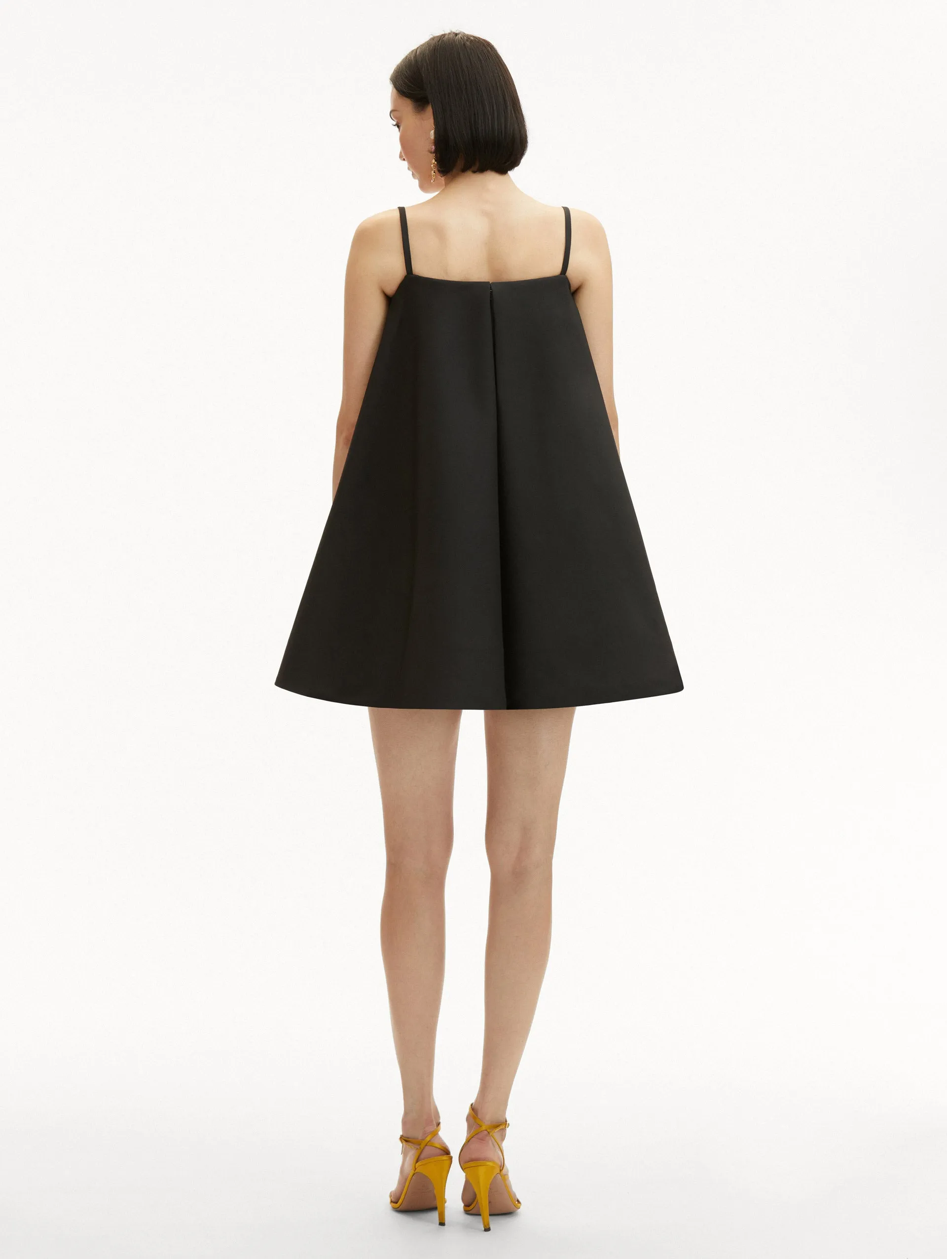 English Rose Mosaic Trapeze Dress