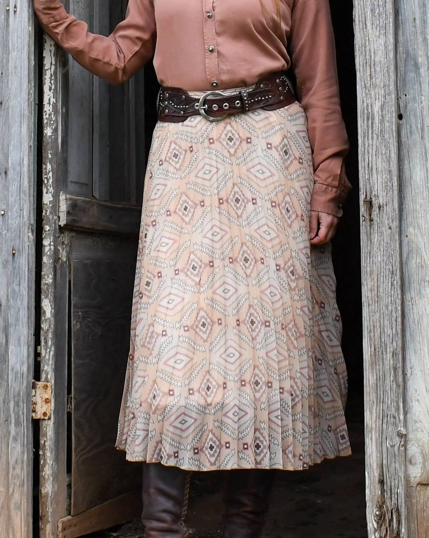 Ester Skirt In Beige