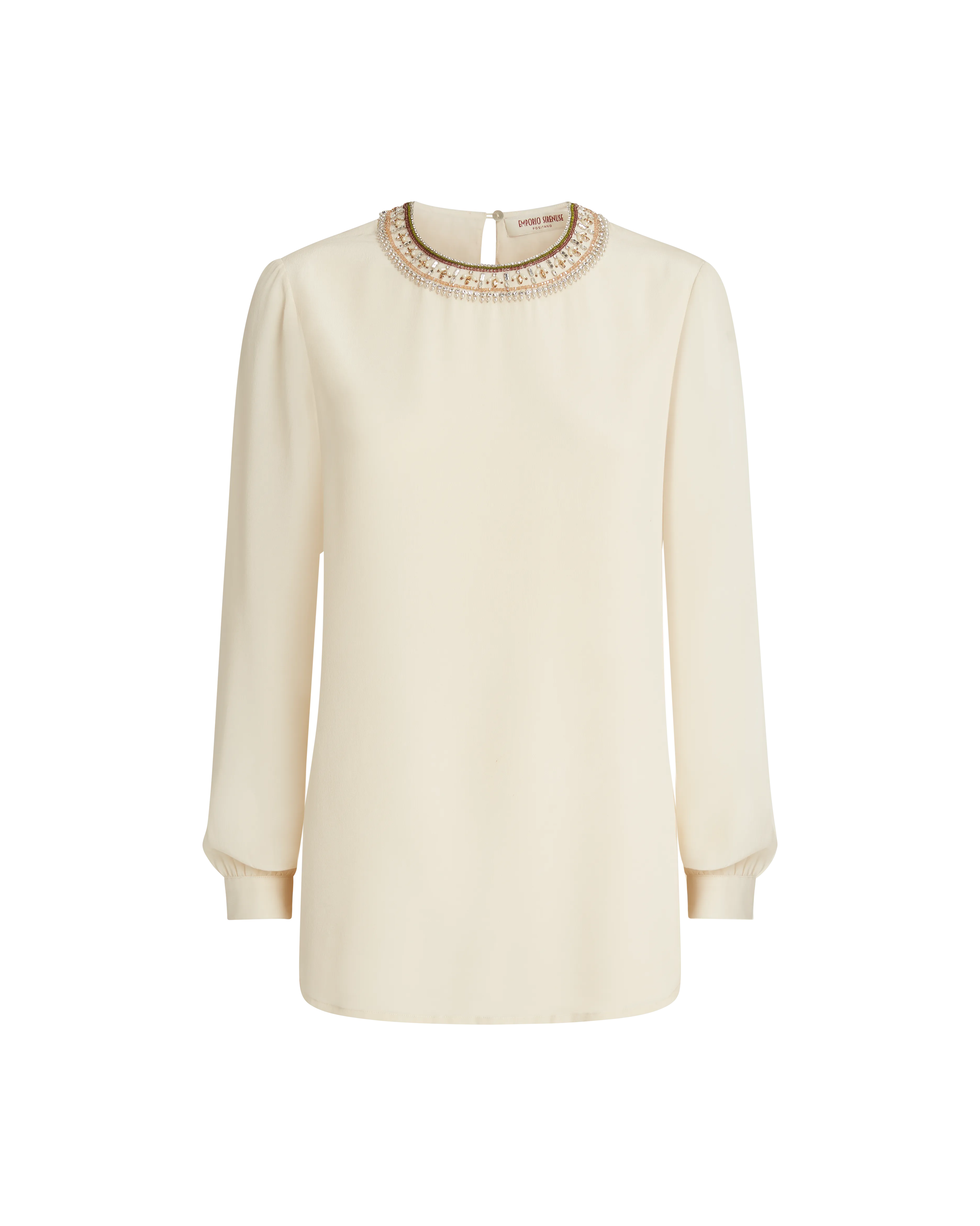 Etta Blouse with Embroidery Beads