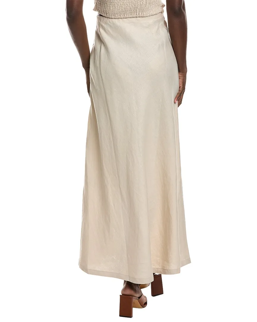 Faithfull The Brand Antibes Linen Maxi Skirt