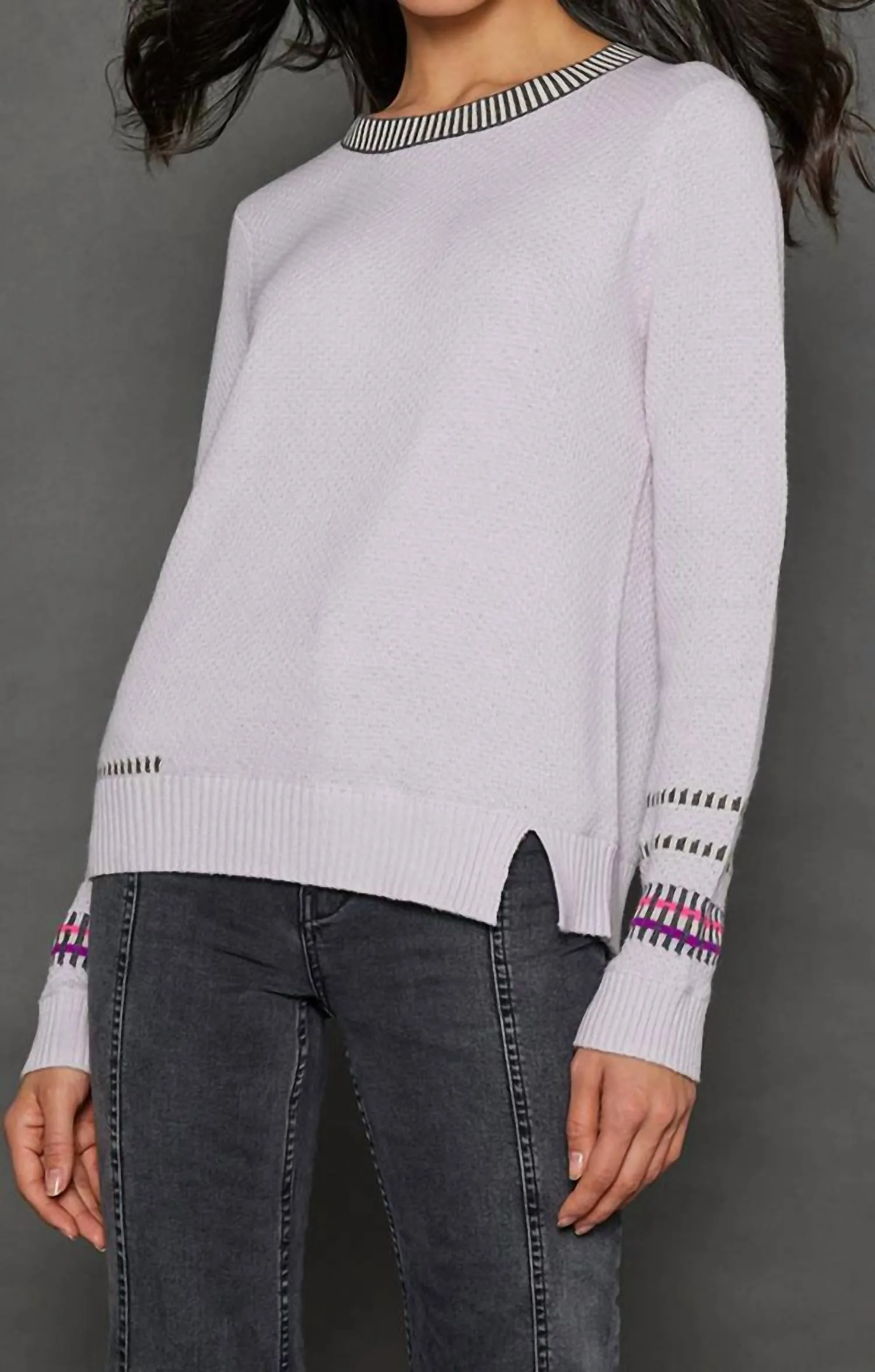 Fast Track Sweater In Fog