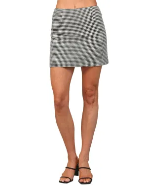 FATE Wool-Blend Mini Skirt